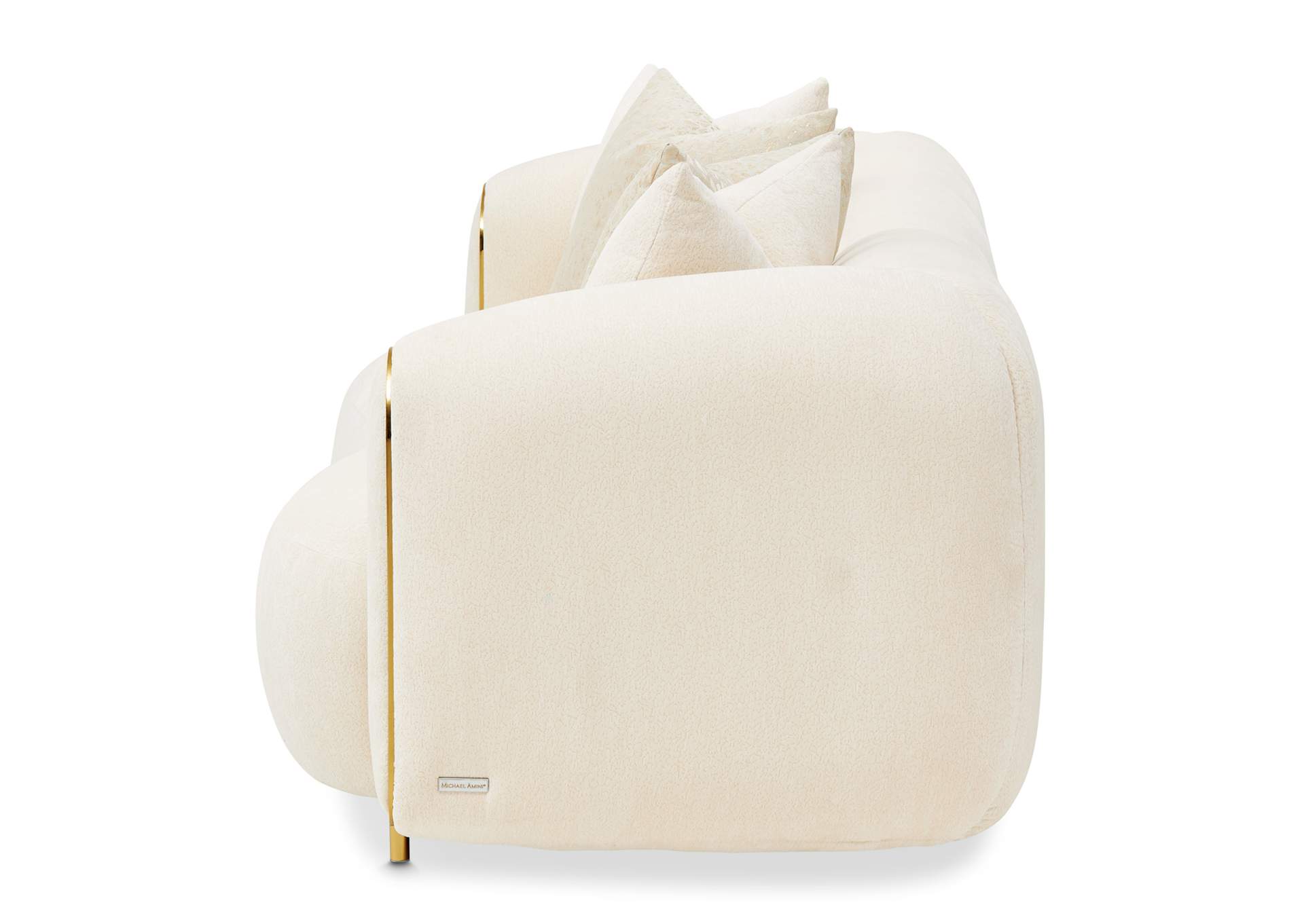 Sassani Loveseat - Crepe and Gold image 15