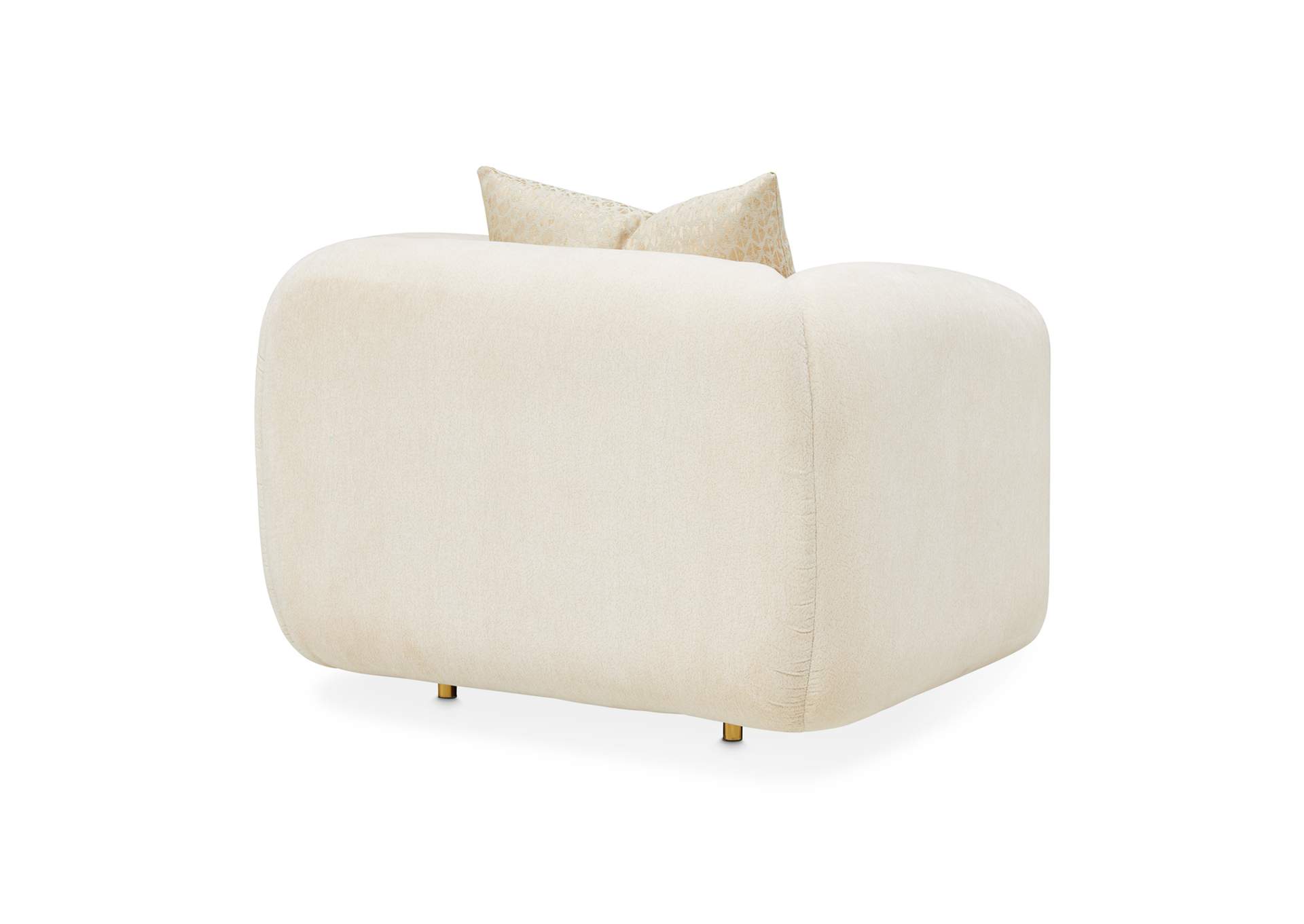 Sassani Accent Chair - Crepe and Gold image 6