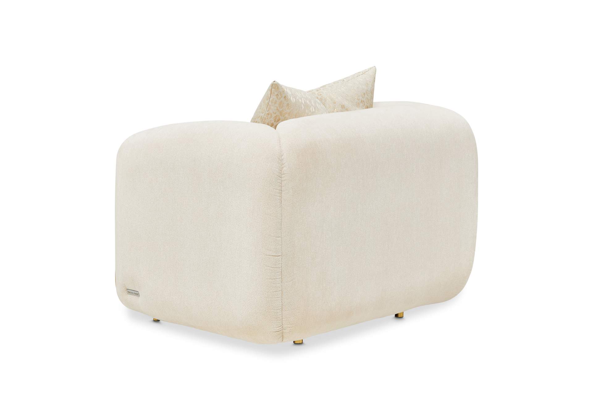 Sassani Accent Chair - Crepe and Gold image 8