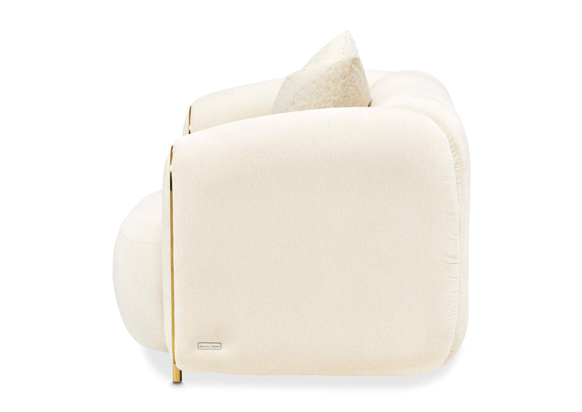 Sassani Accent Chair - Crepe and Gold image 9