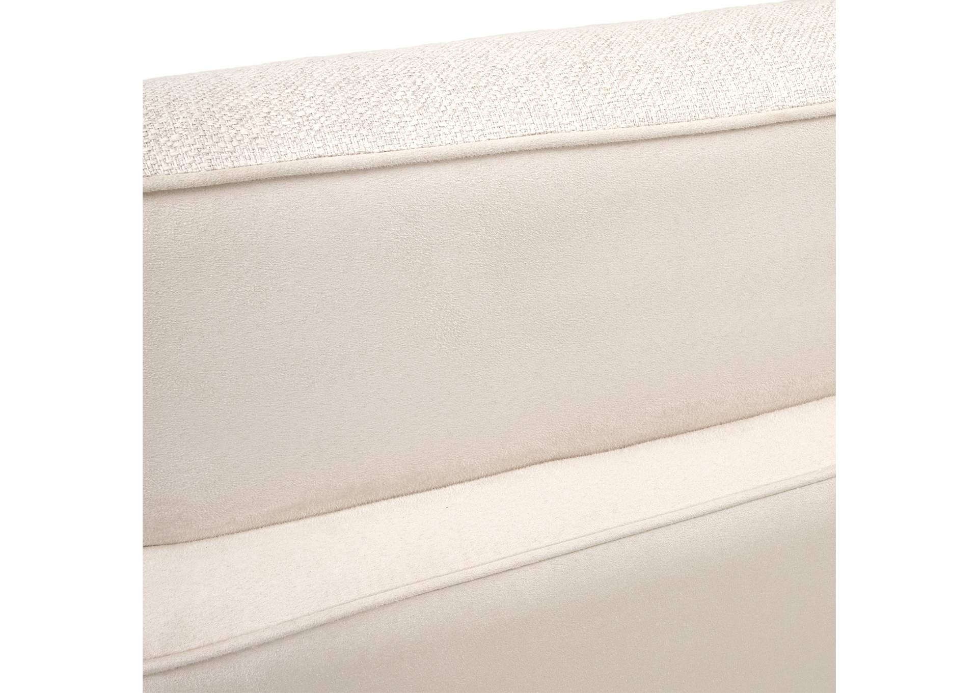 Aurora 2-Piece Sectional Sofa - Linen and Moonlight image 7