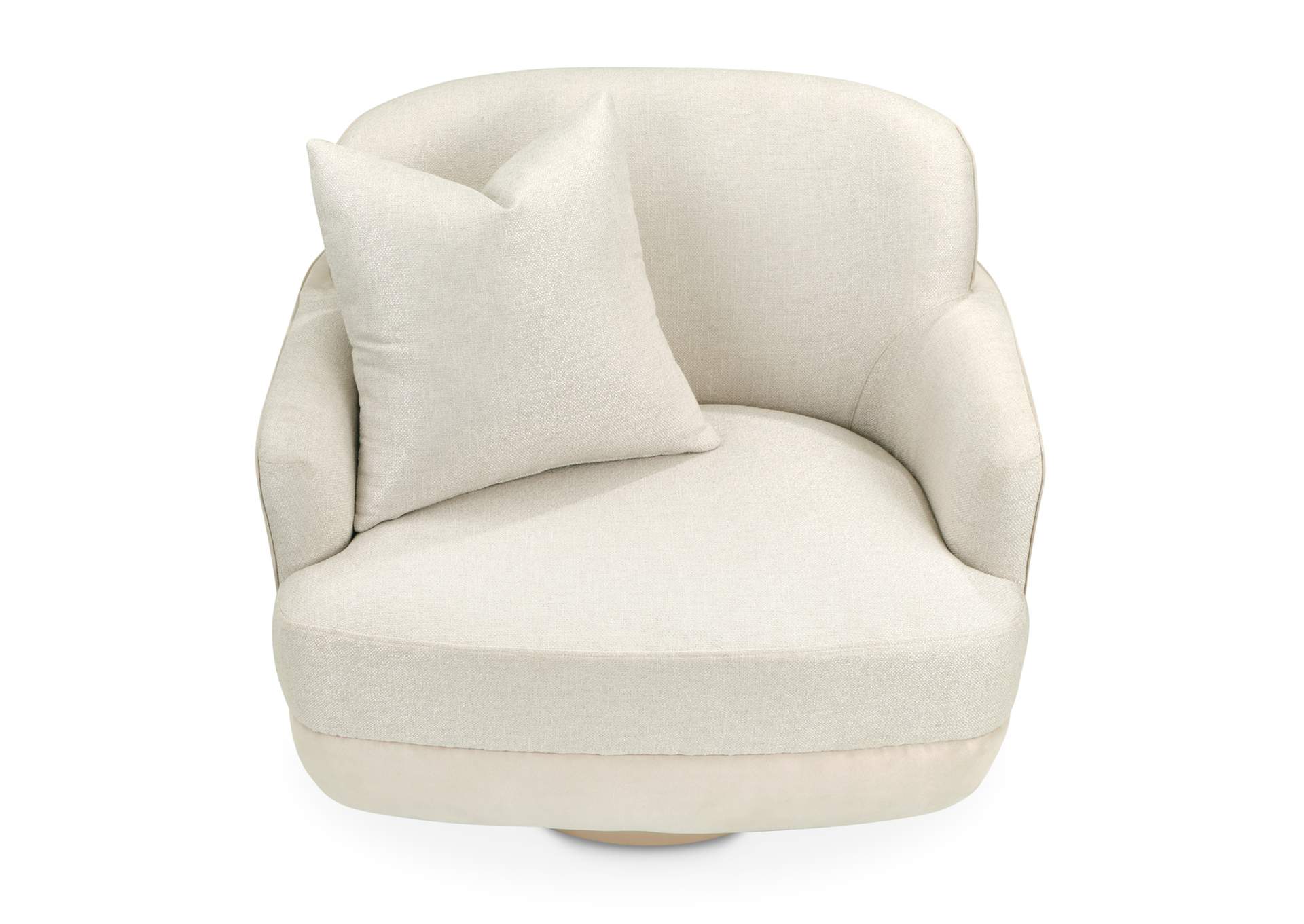 Aurora Swivel Accent Chair - Linen and Moonlight image 14