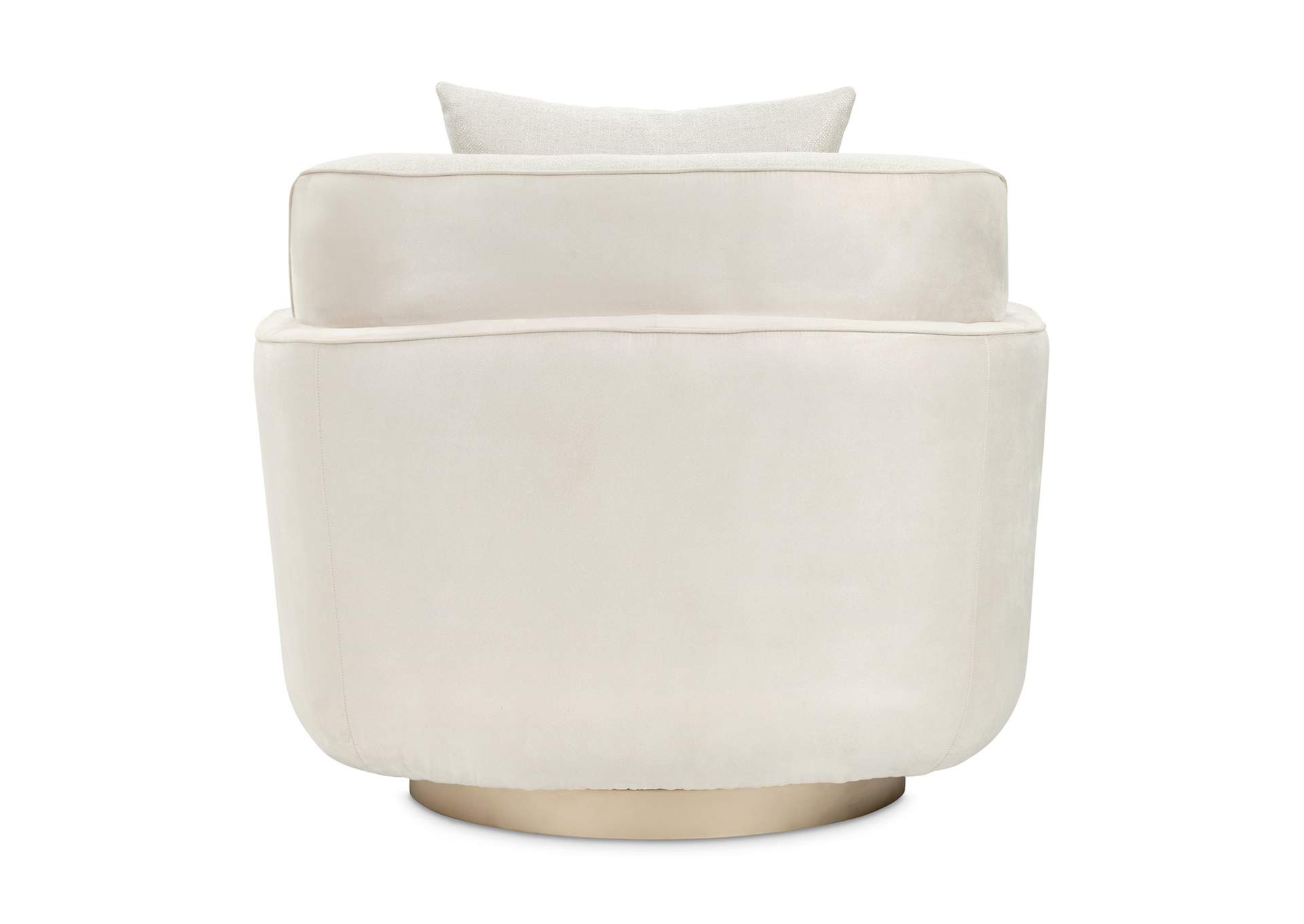 Aurora Swivel Accent Chair - Linen and Moonlight image 7
