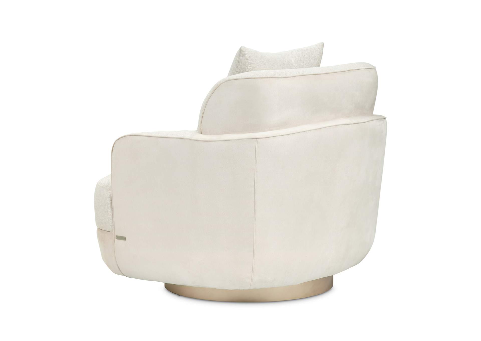 Aurora Swivel Accent Chair - Linen and Moonlight image 8