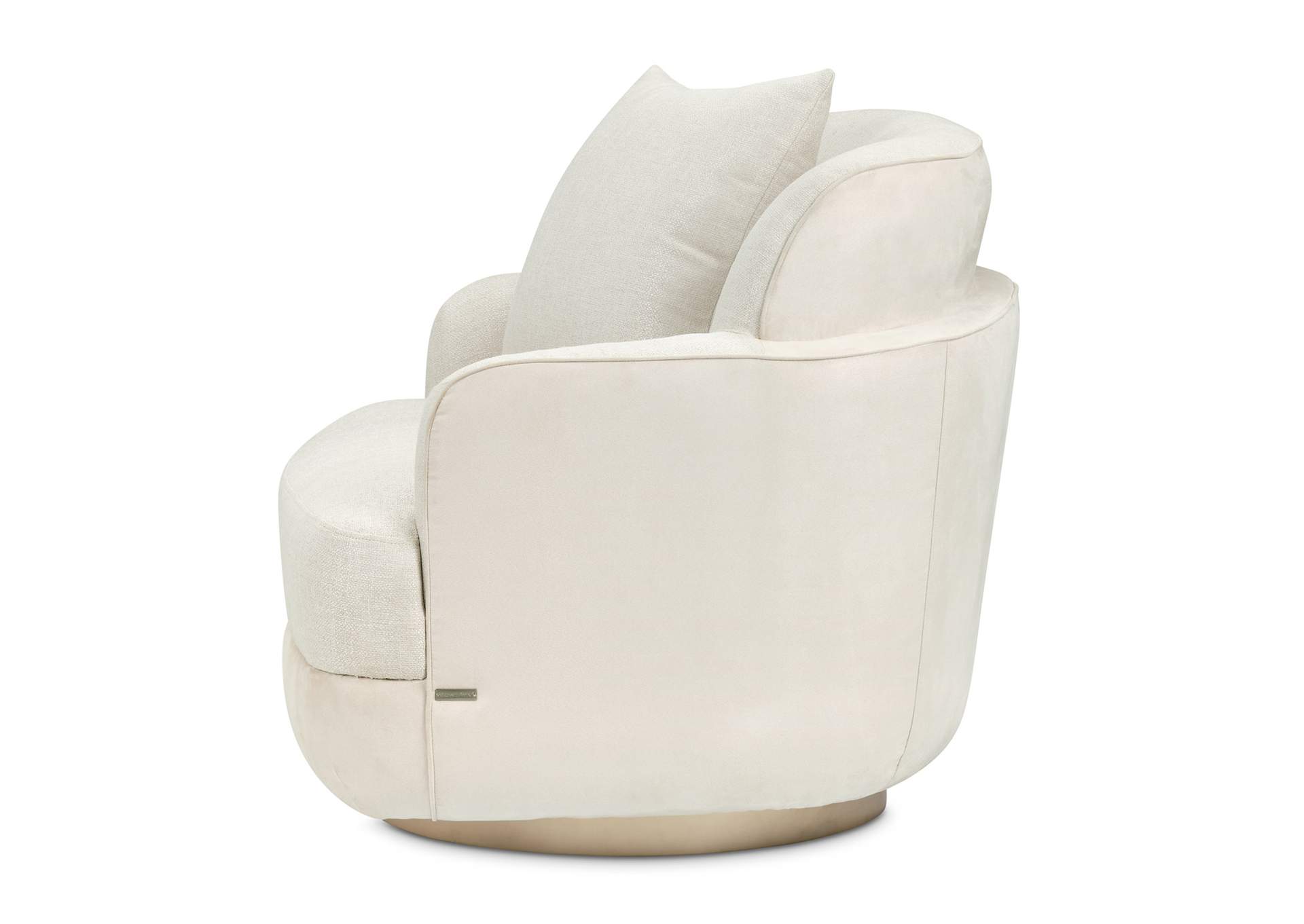 Aurora Swivel Accent Chair - Linen and Moonlight image 9