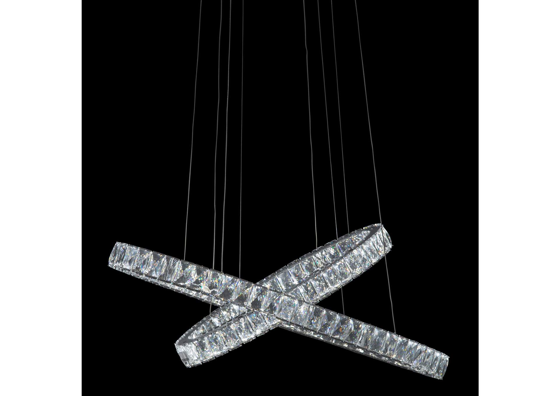 Crossover LED Chandelier image 1