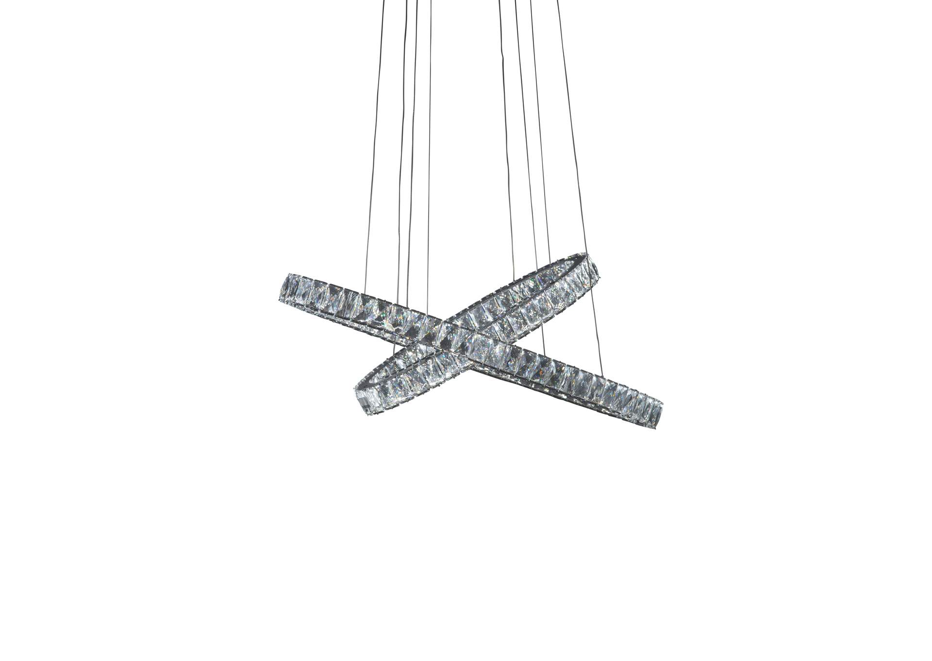 Crossover LED Chandelier image 3
