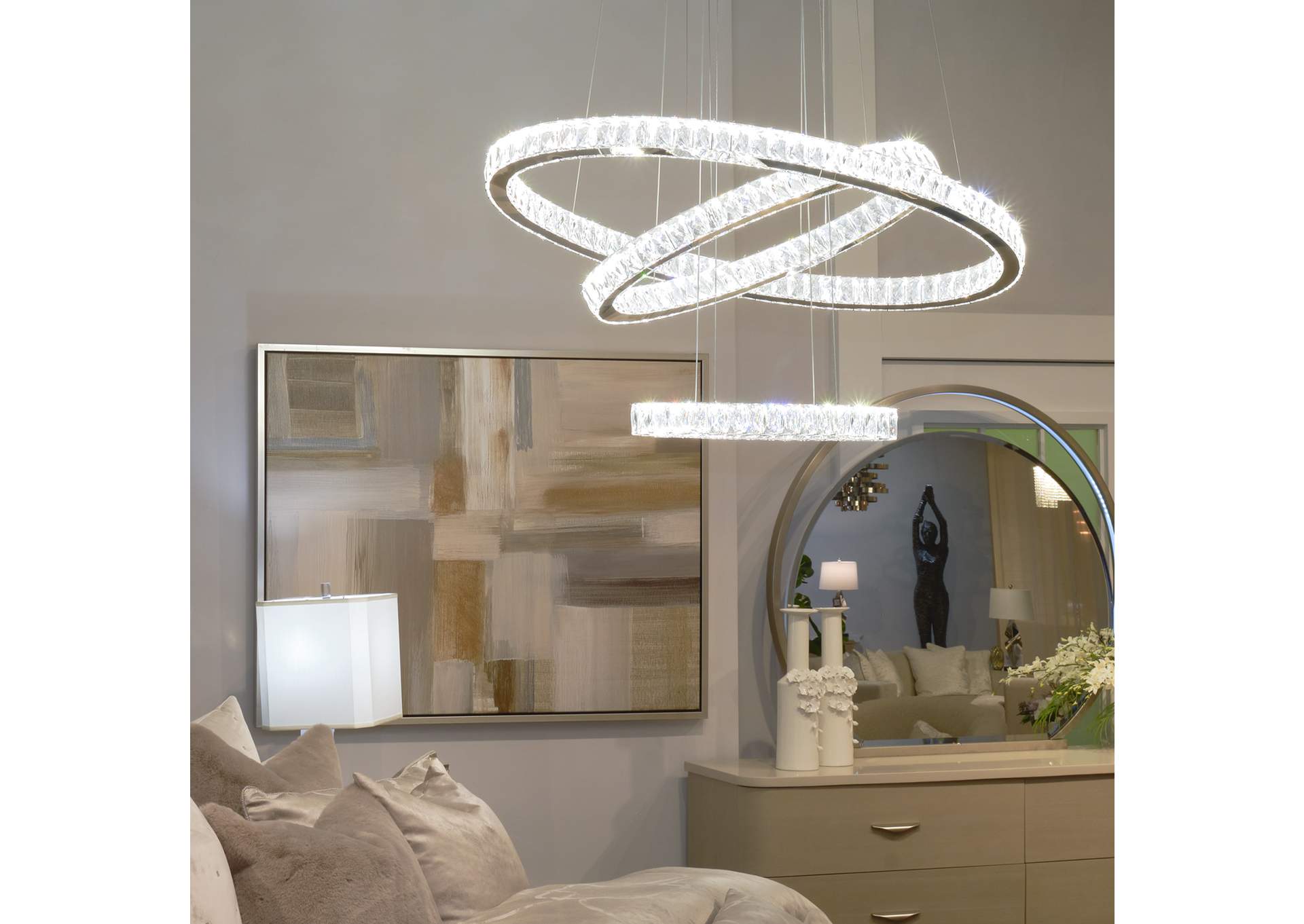 Asteroids LED Chandelier - Large image 3