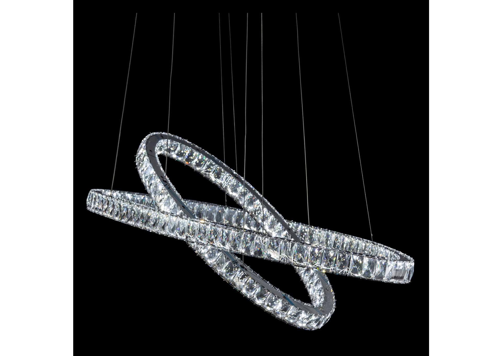 Crossover LED Chandelier - Small image 1