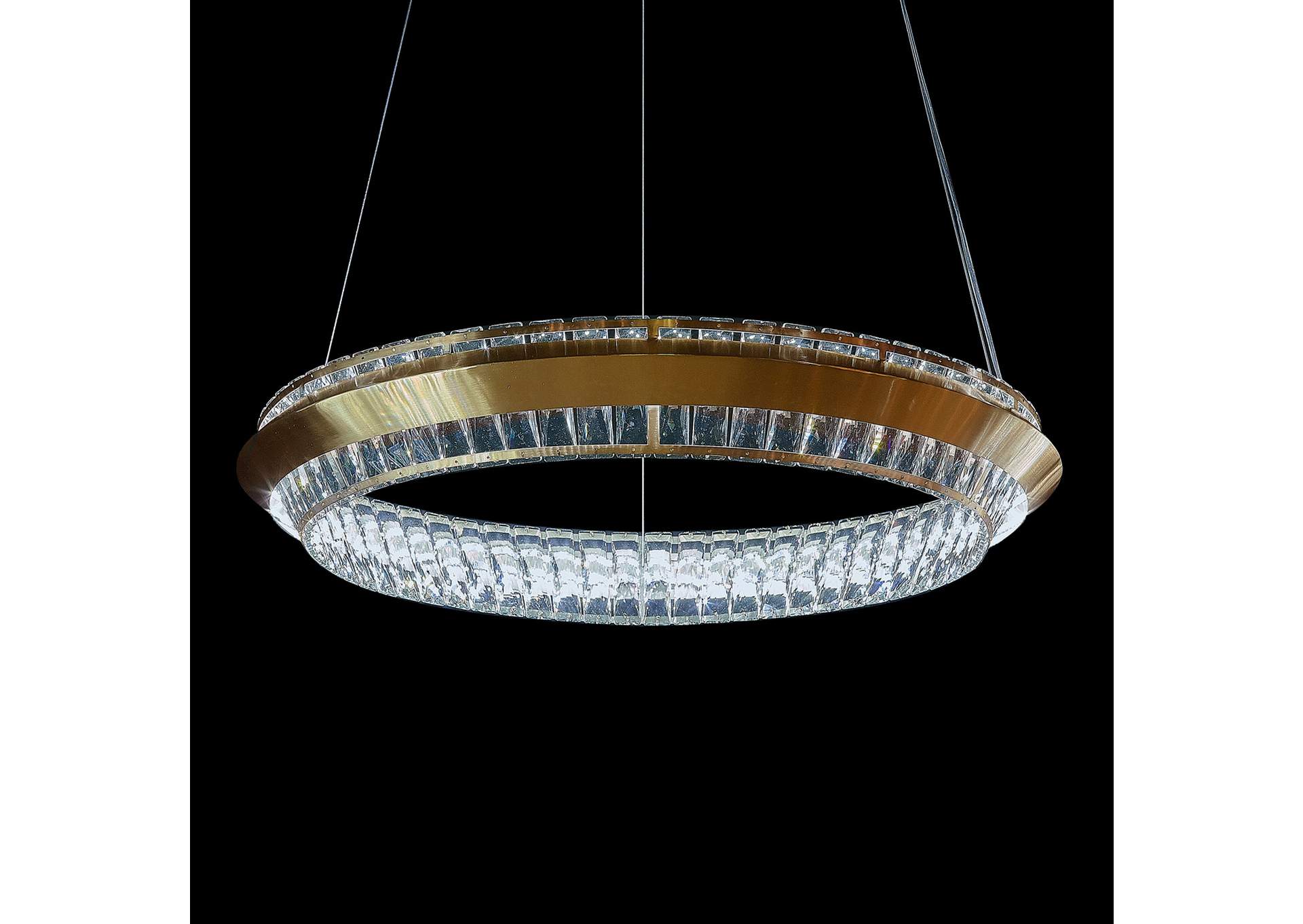 Base Camp Round LED Chandelier image 1