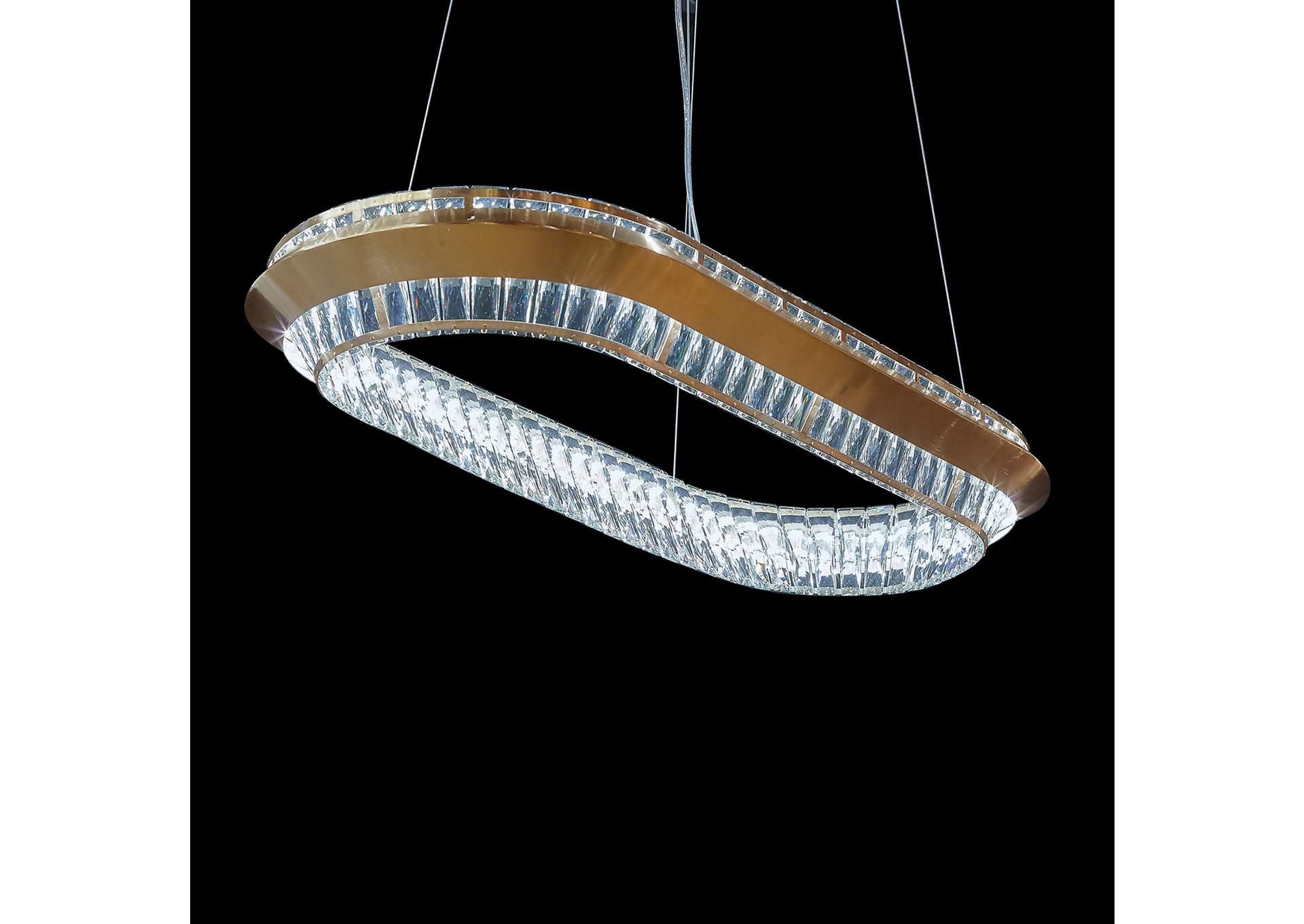Base Camp Oval LED Chandelier image 1