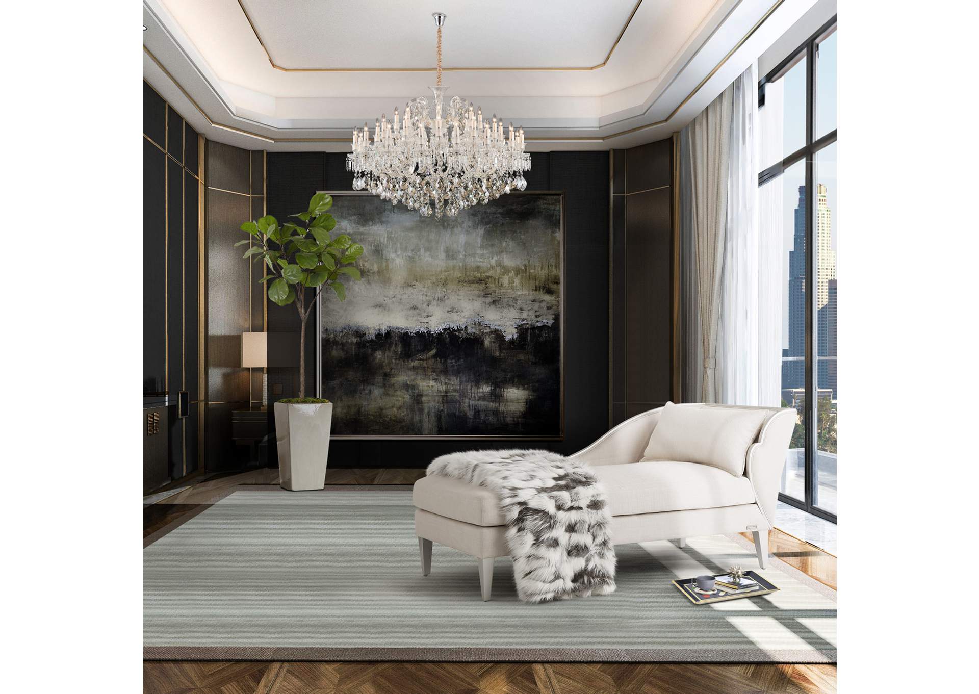 Chambord Thirty-Seven-Light Chandelier image 3