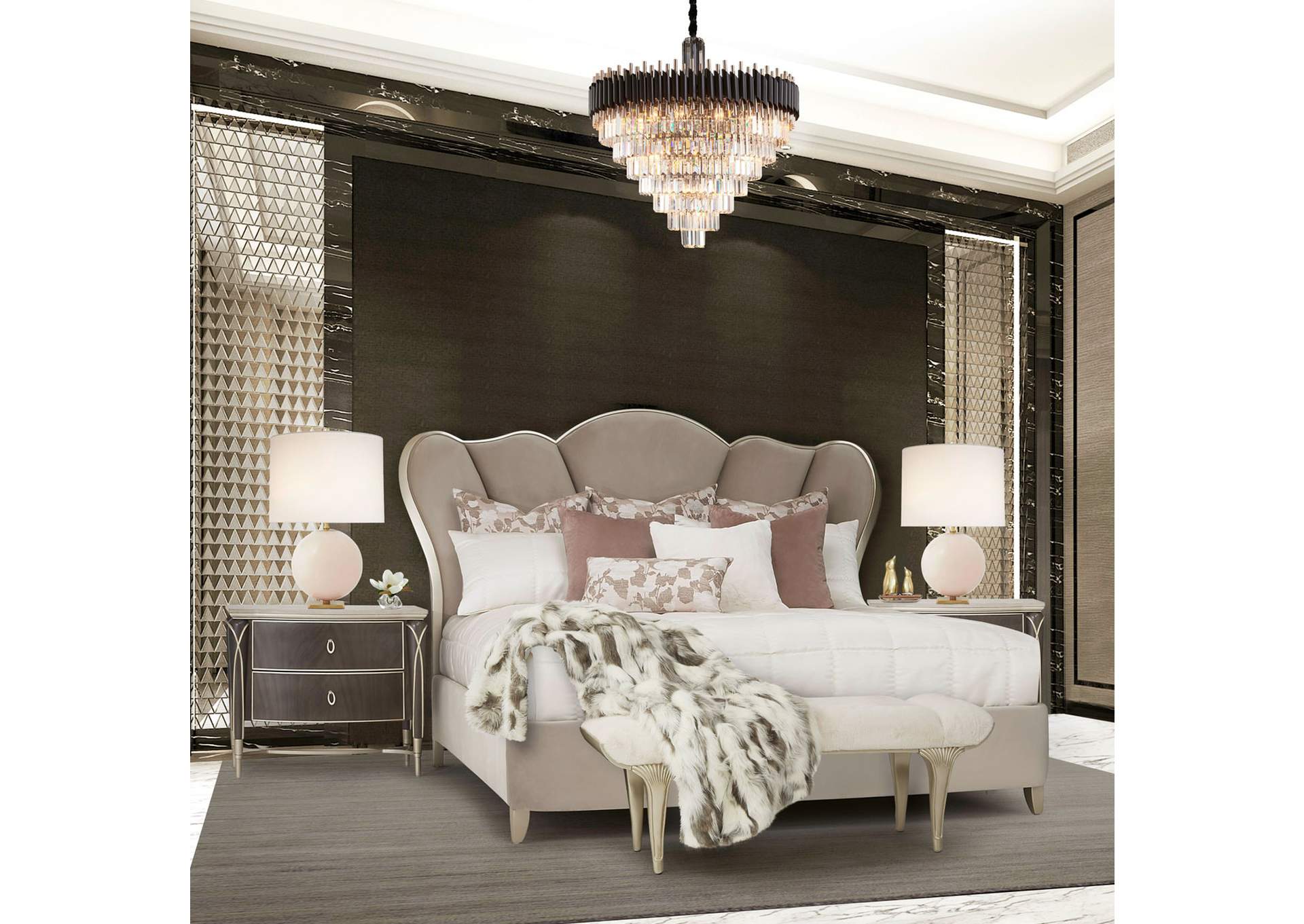 Symphony Thirty-Seven-Light Round Chandelier image 4