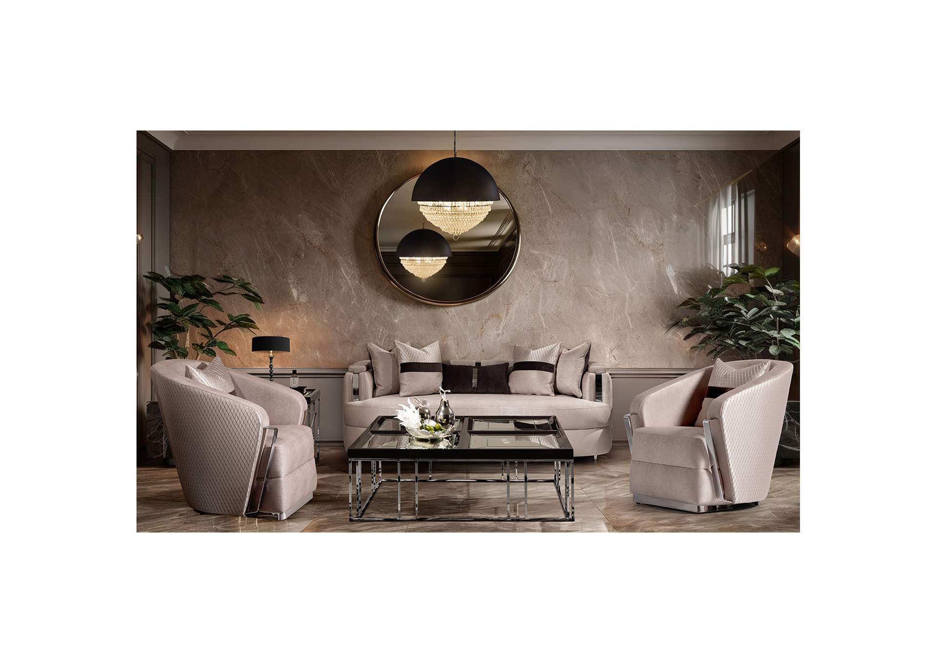 Eclipse Dome LED-Light Chandelier - Black image 5