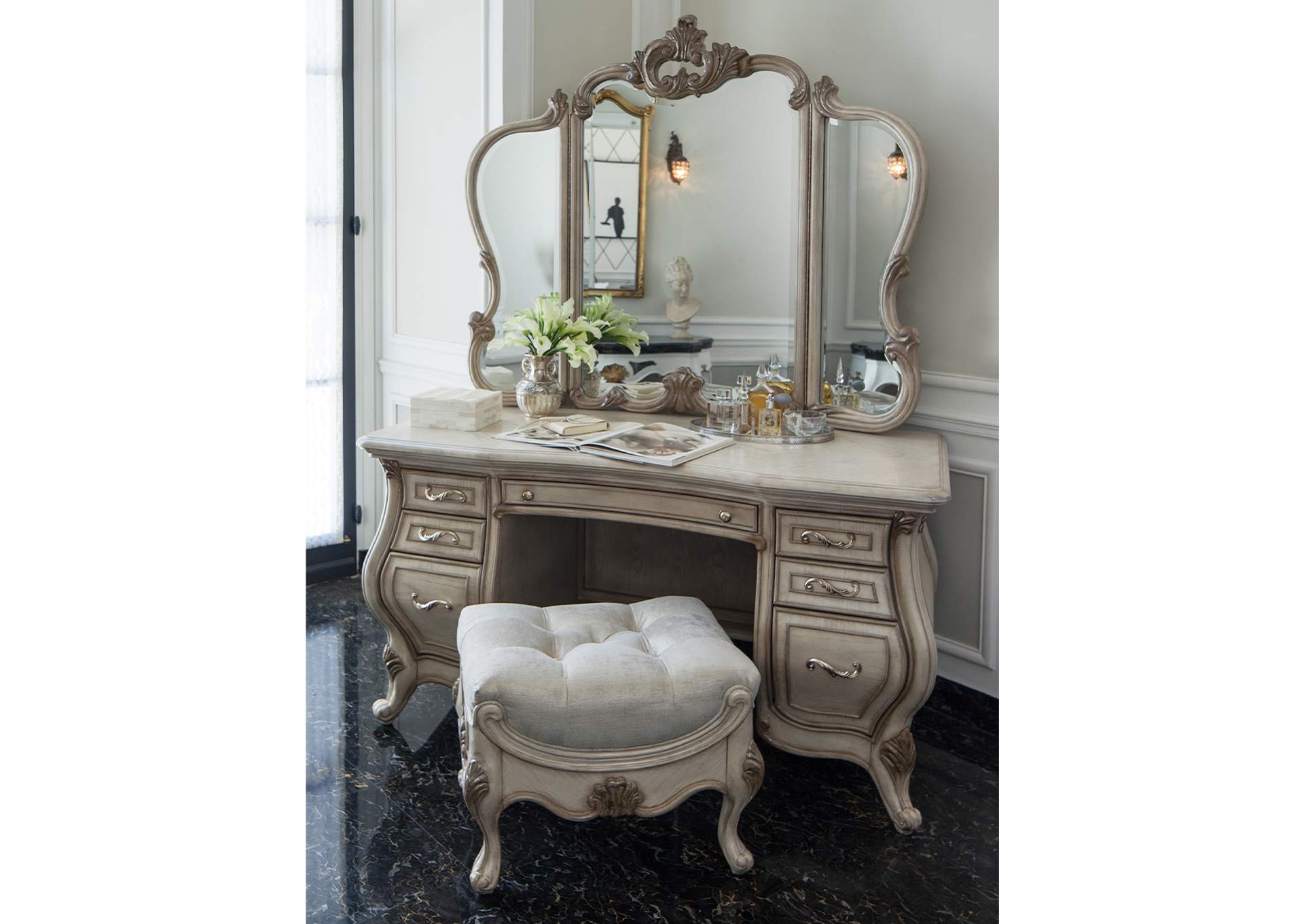 Platine de Royale Vanity Set - Champagne image 10