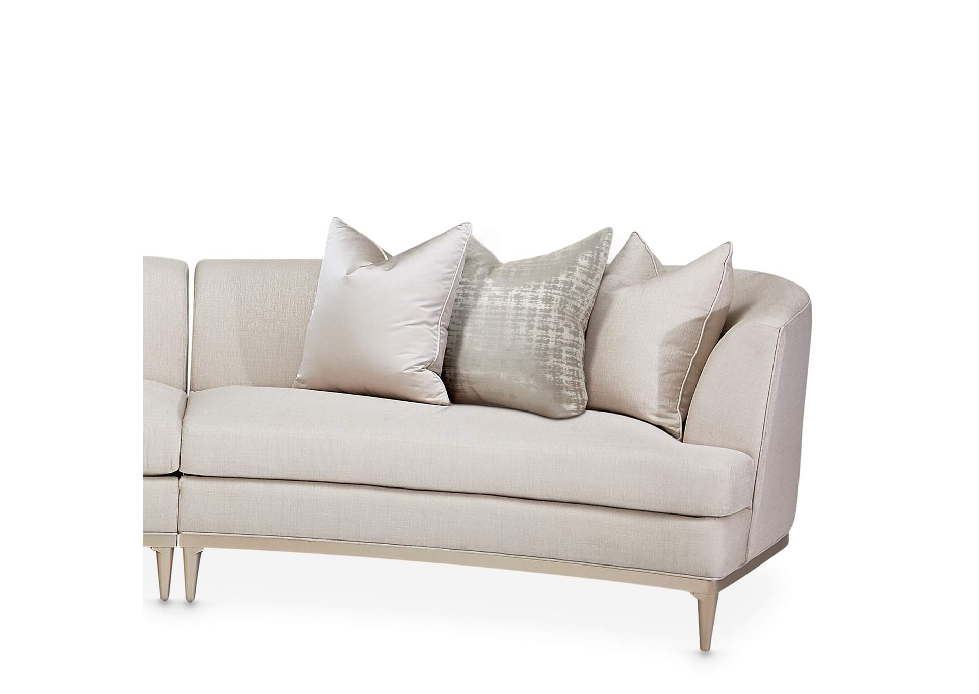 Malibu Crest Three-Piece Sofa - Pearl and Chardonnay image 9