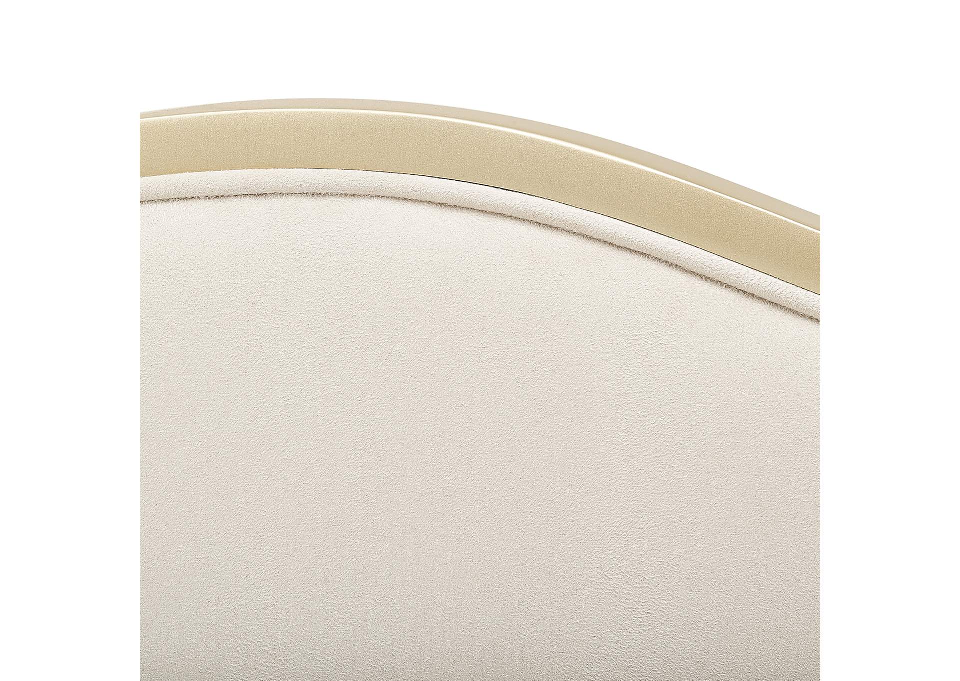 Malibu Crest California King Curved Panel Bed - Chardonnay image 7