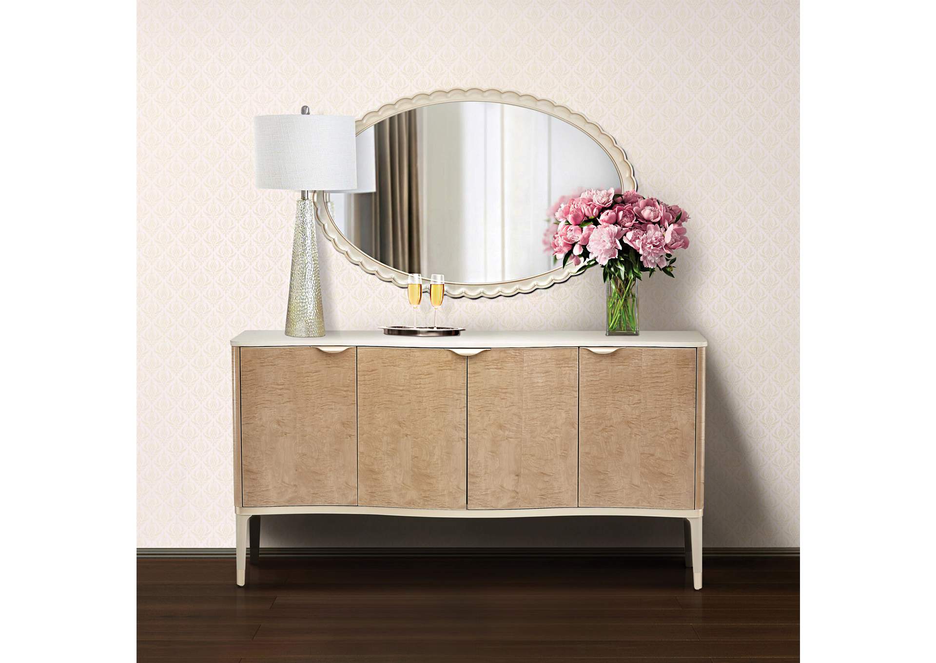 Malibu Crest Sideboard - Blush image 4