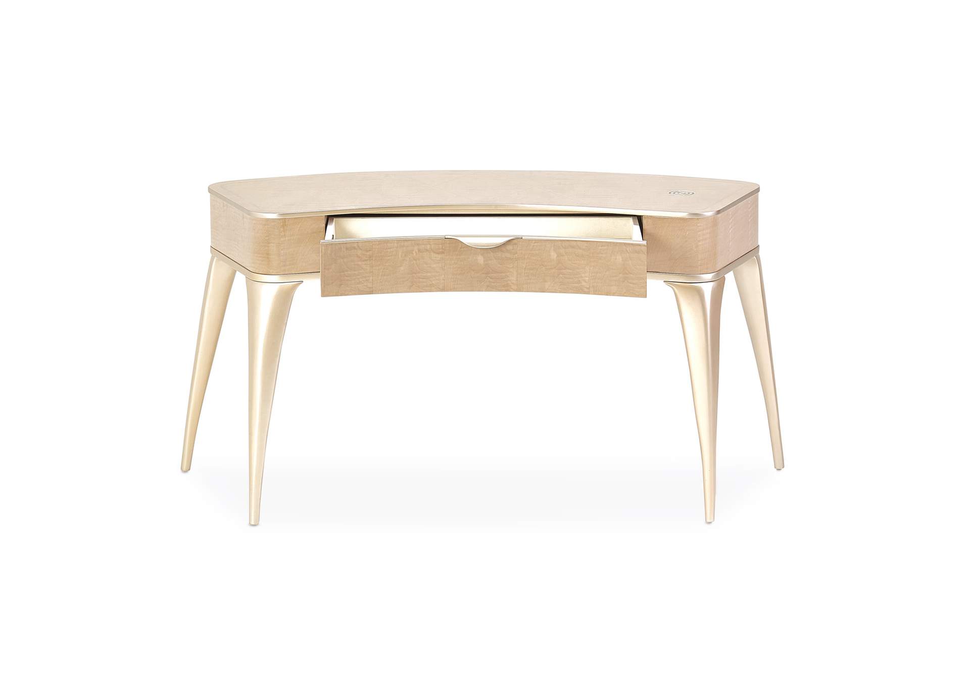 Malibu Crest Vanity and Writing Desk - Blush image 24