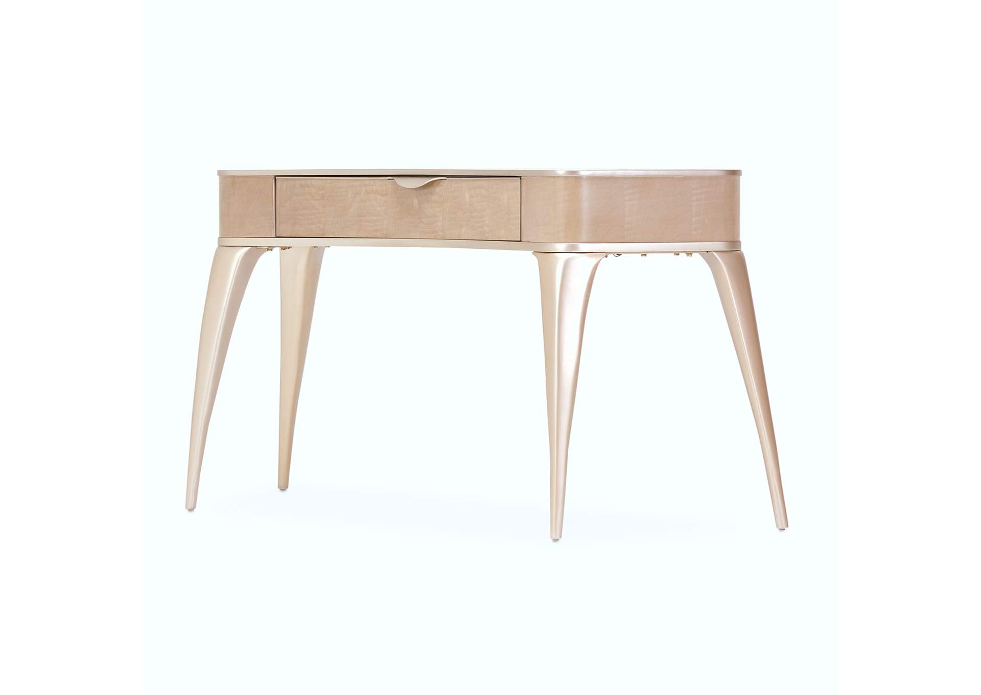 Malibu Crest Vanity and Writing Desk - Blush image 17