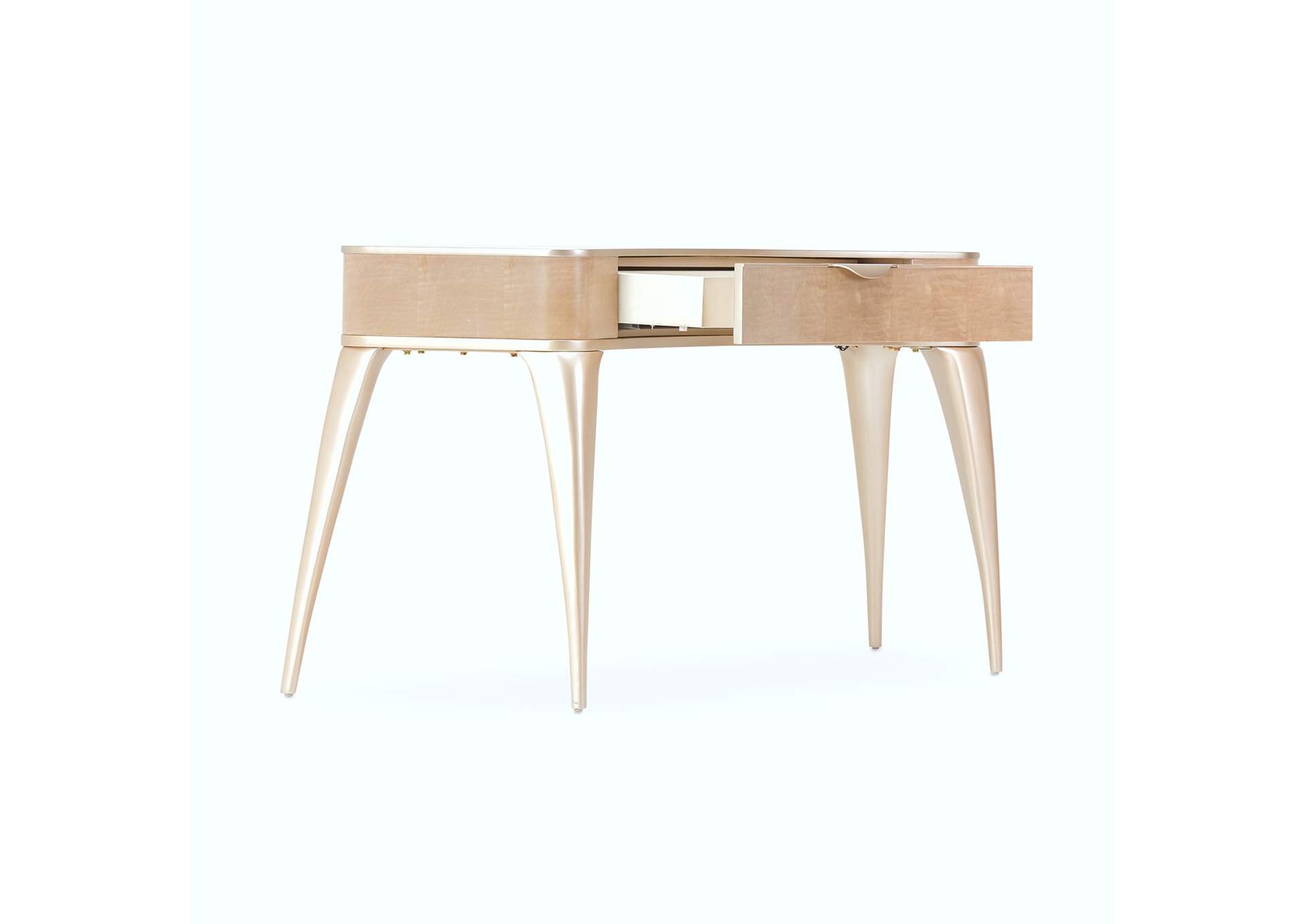 Malibu Crest Vanity and Writing Desk - Blush image 3