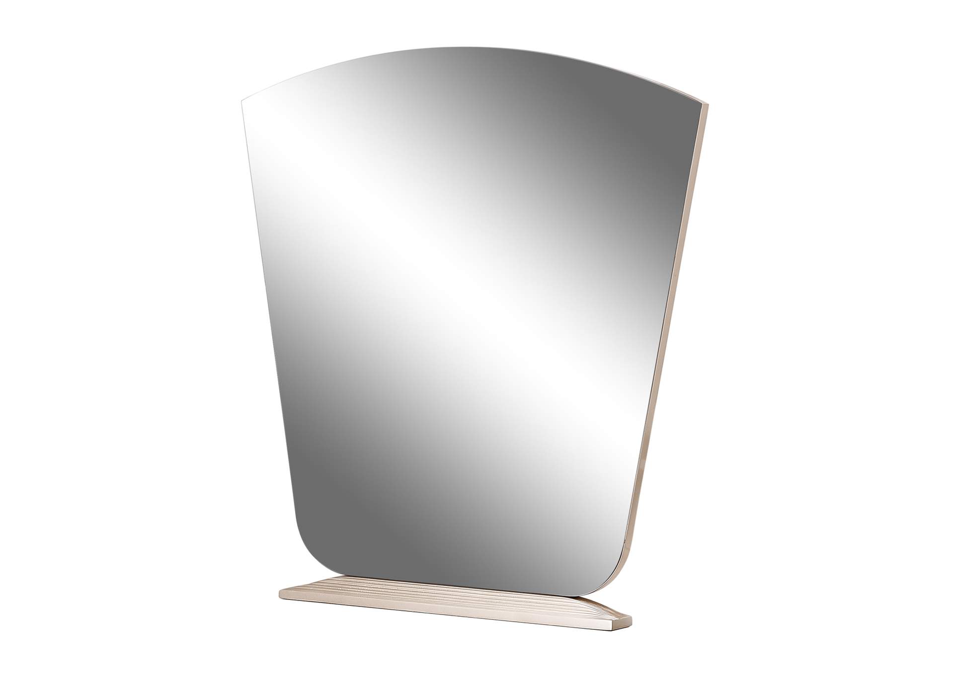 Malibu Crest Vanity Mirror - Chardonnay image 1