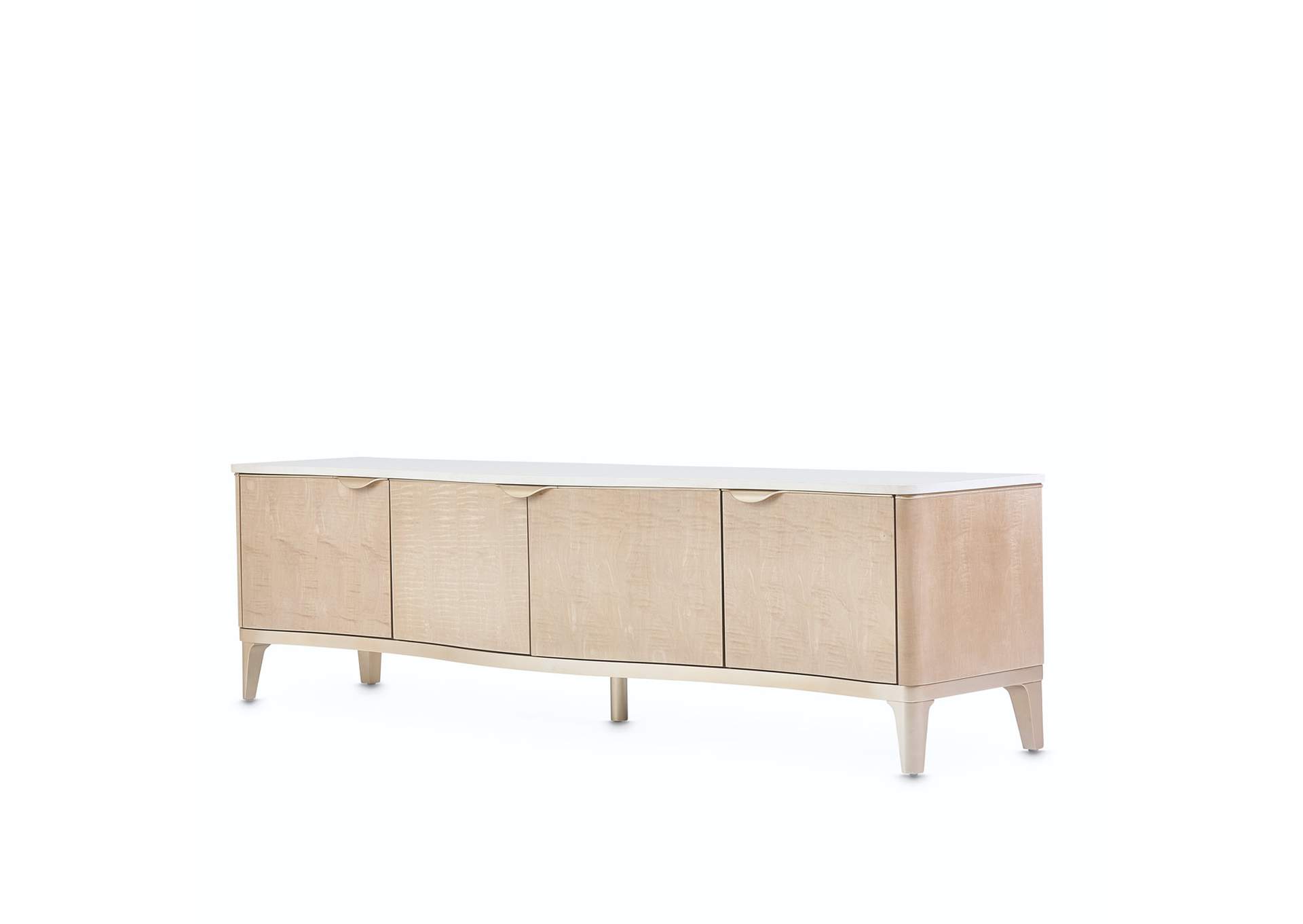 Malibu Crest TV Console - Blush