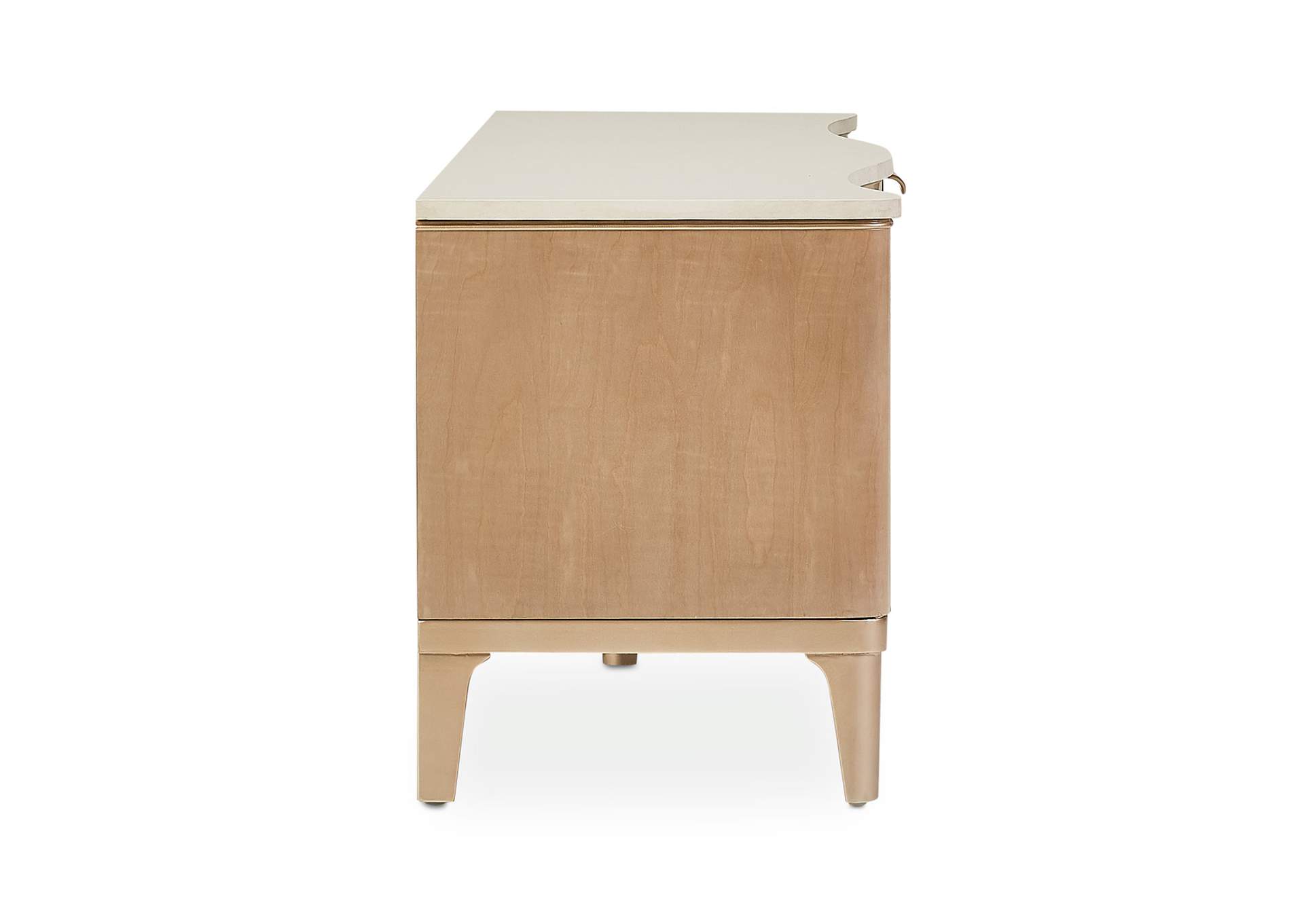 Malibu Crest TV Console - Blush image 10