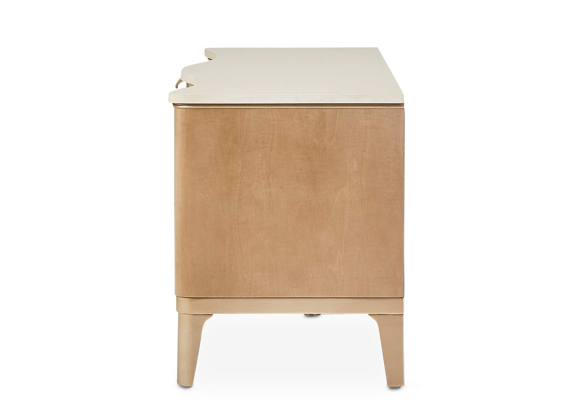 Malibu Crest TV Console - Blush image 7