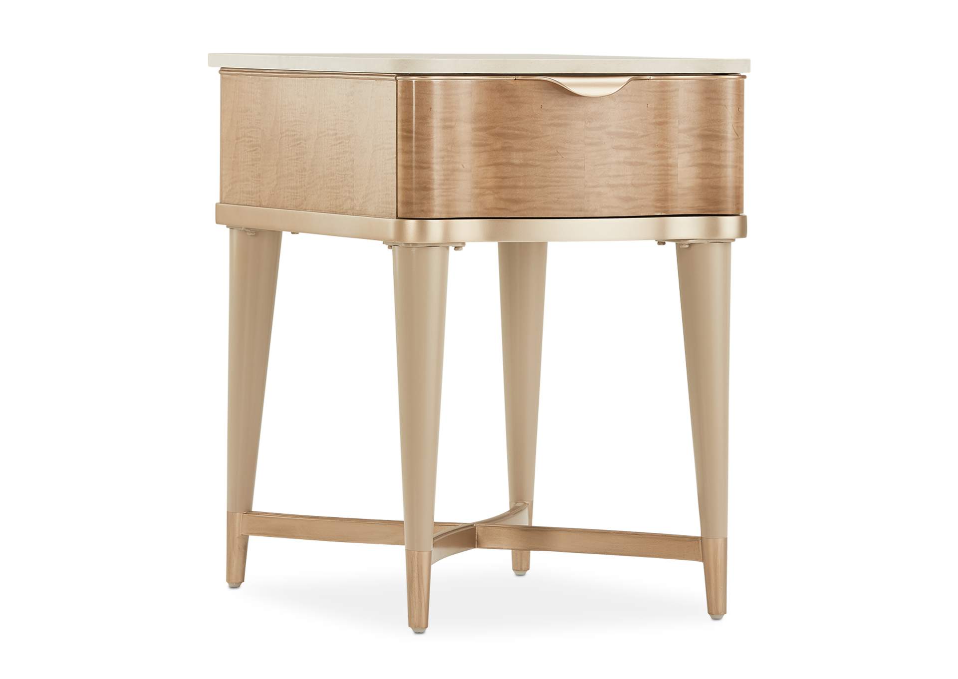 Malibu Crest End Table - Blush image 4