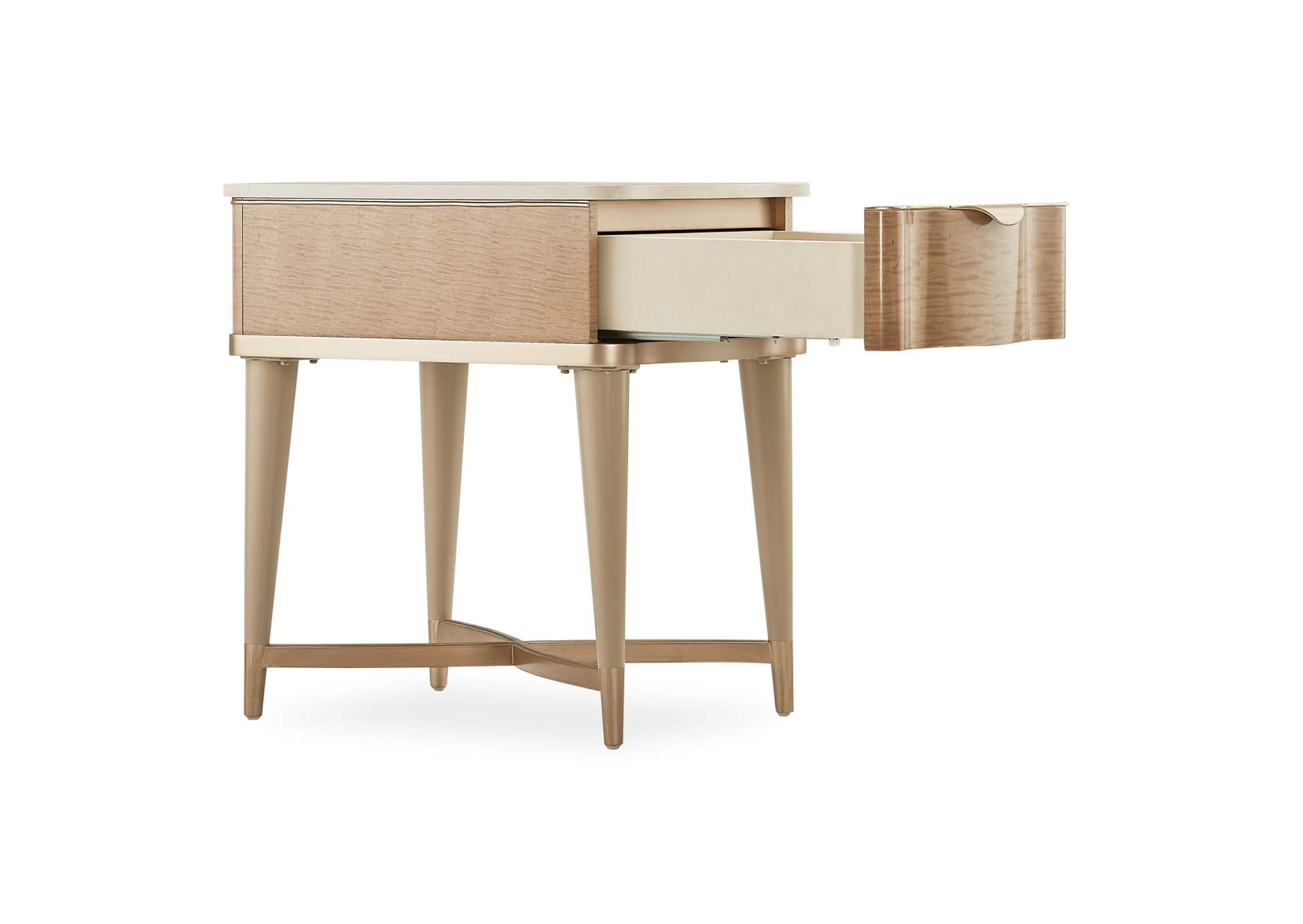 Malibu Crest End Table - Blush image 5