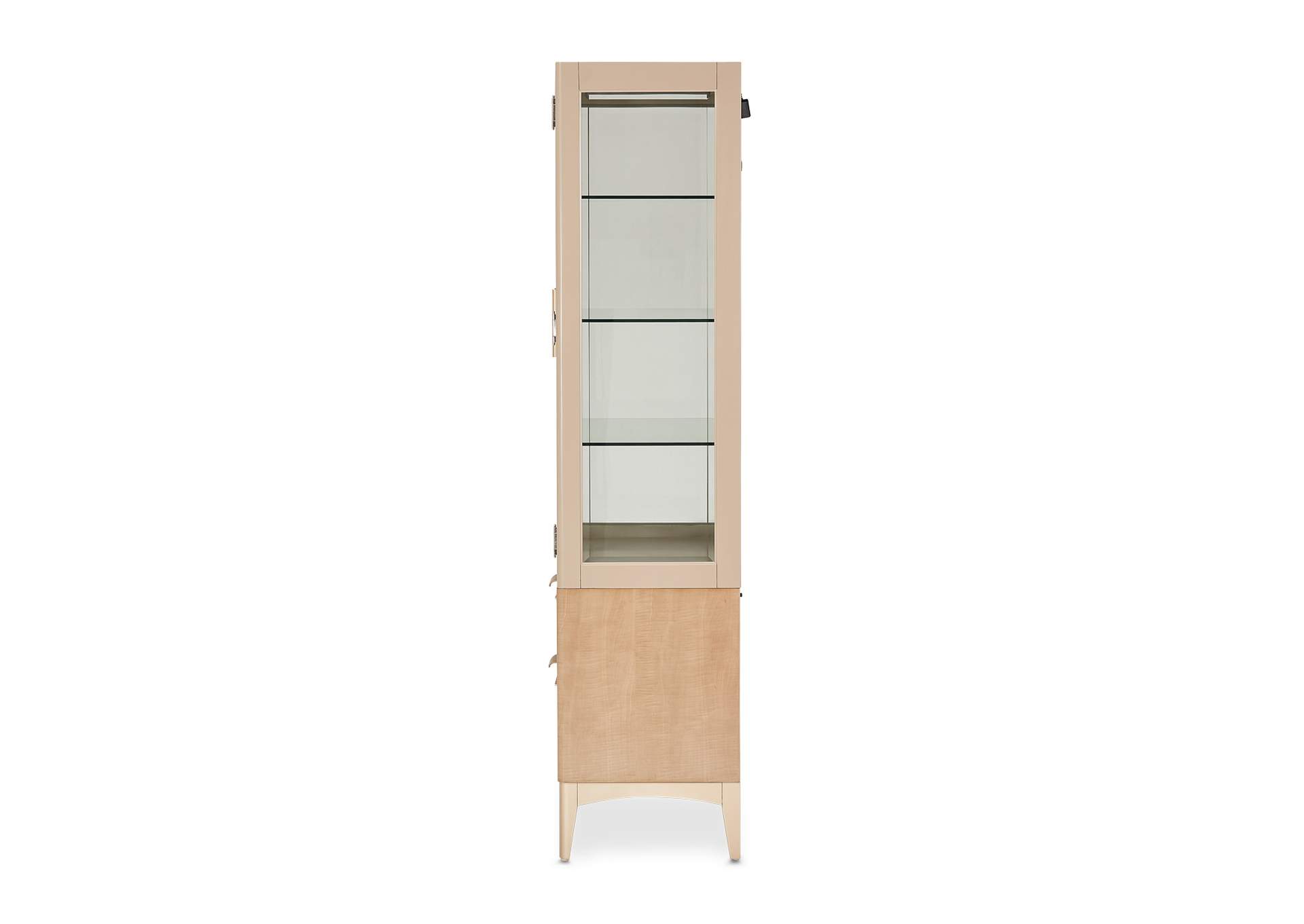 Malibu Crest Display Cabinet - Chardonnay image 8