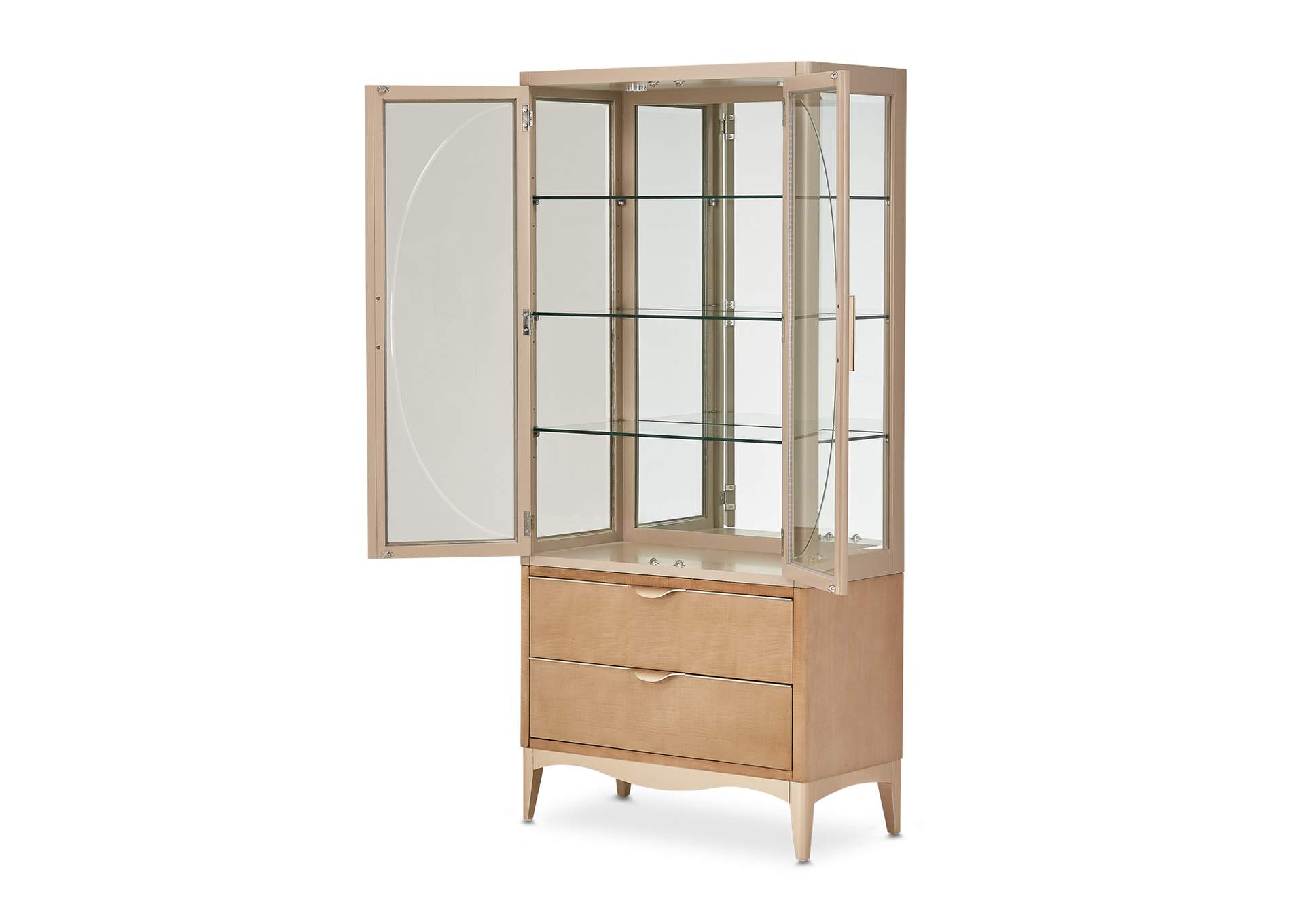 Malibu Crest Display Cabinet - Chardonnay image 10
