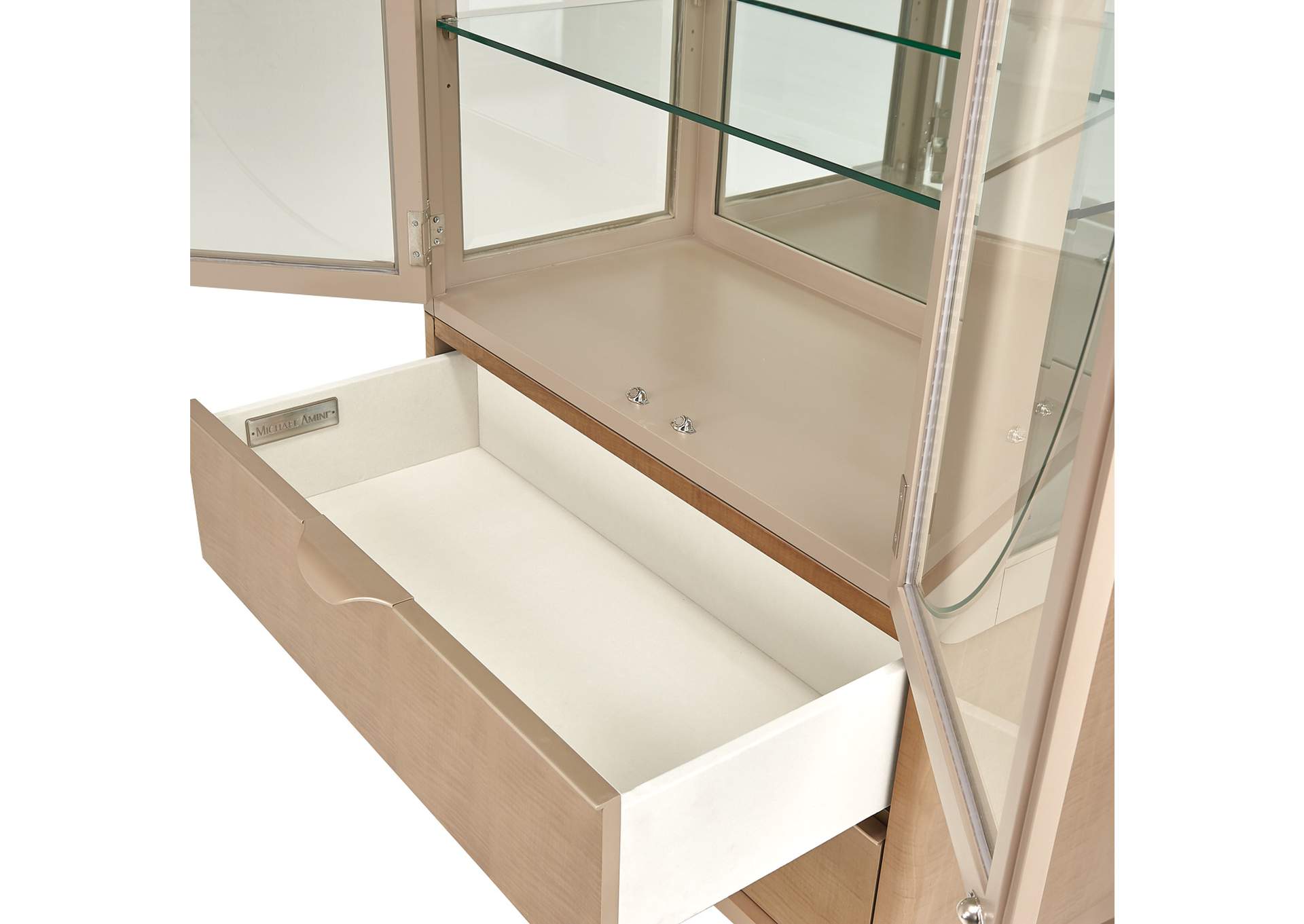 Malibu Crest Display Cabinet - Chardonnay image 13