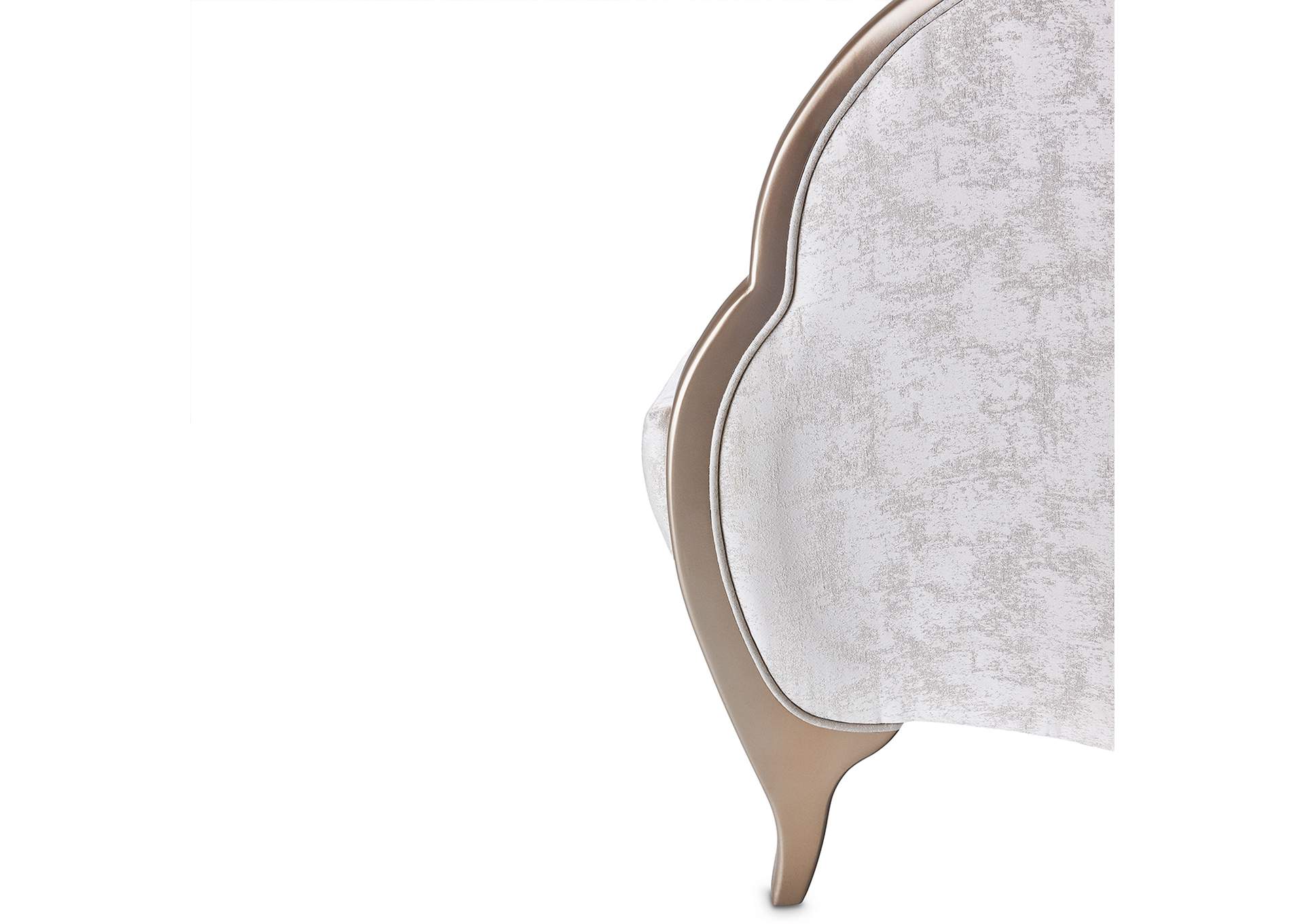 Malibu Crest Sofa - Cloud White and Chardonnay