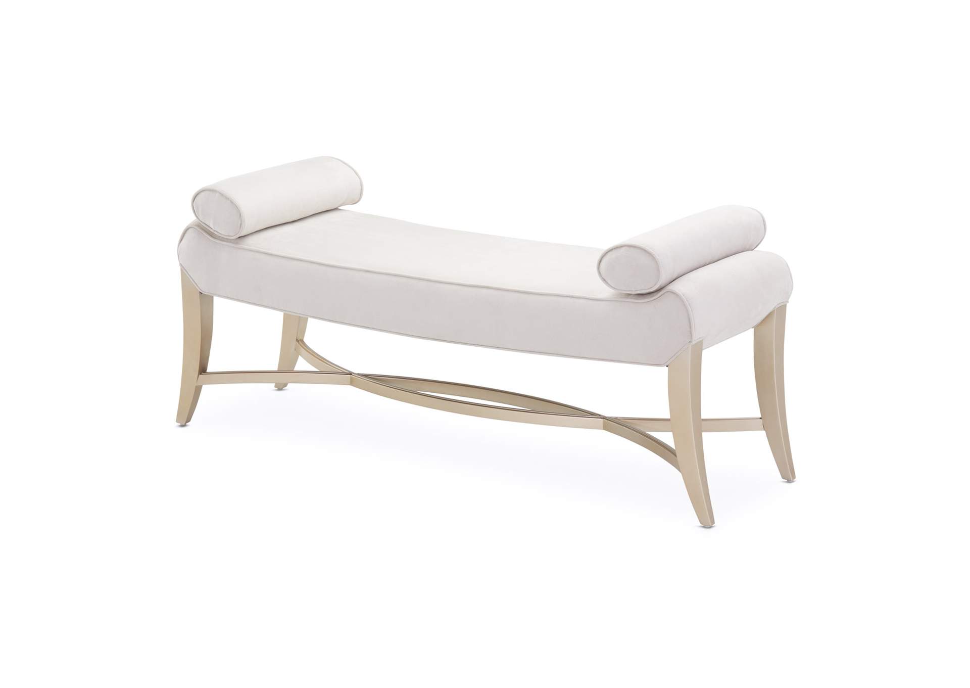 Malibu Crest Bed Bench - Chardonnay image 1
