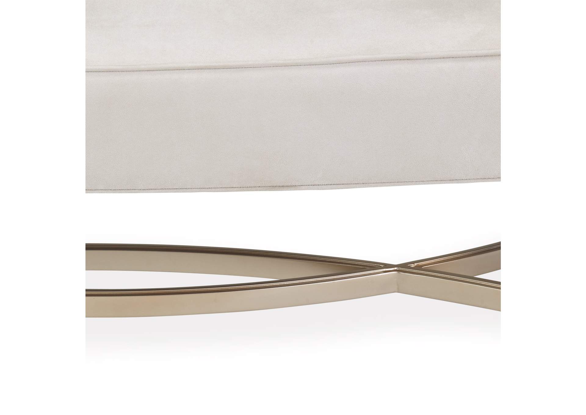 Malibu Crest Bed Bench - Chardonnay image 4