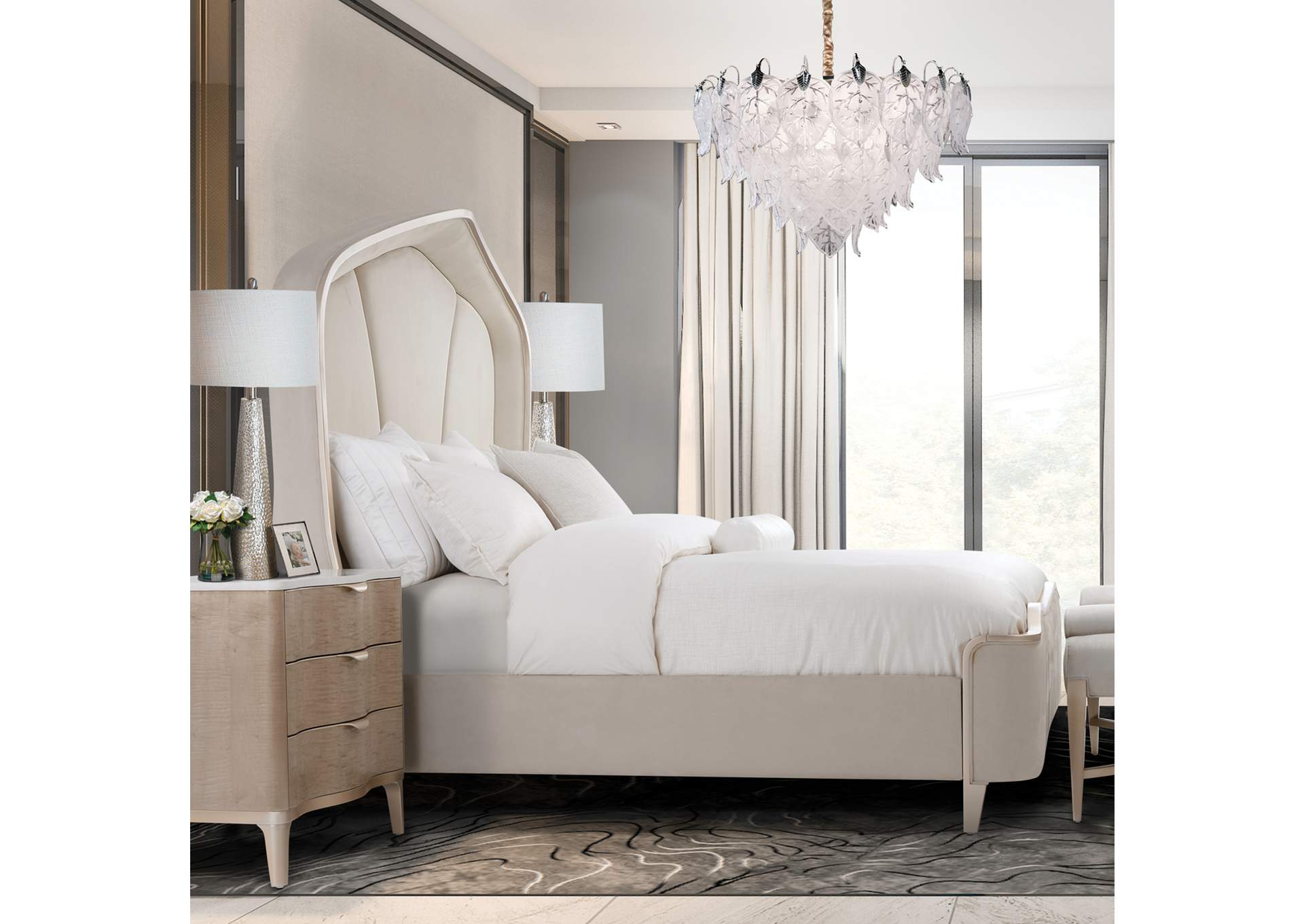 Malibu Crest Bed Bench - Chardonnay image 12