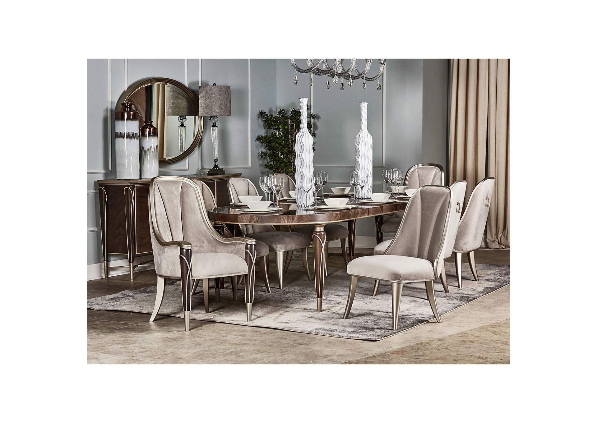 Villa cherie Arm Chair - Hazelnut image 10