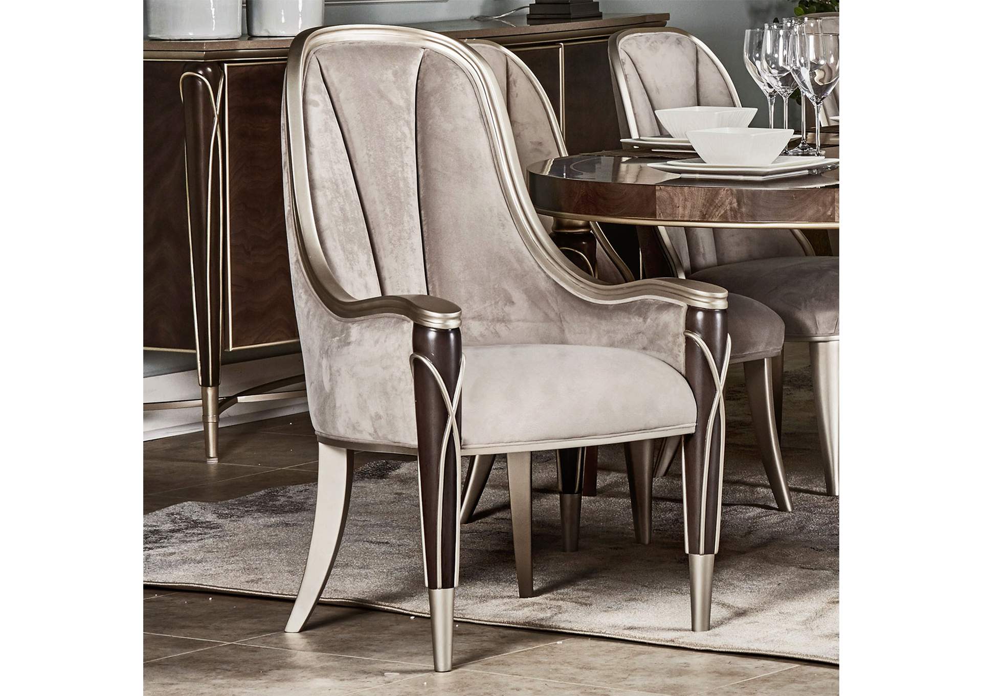 Villa cherie Arm Chair - Hazelnut image 15
