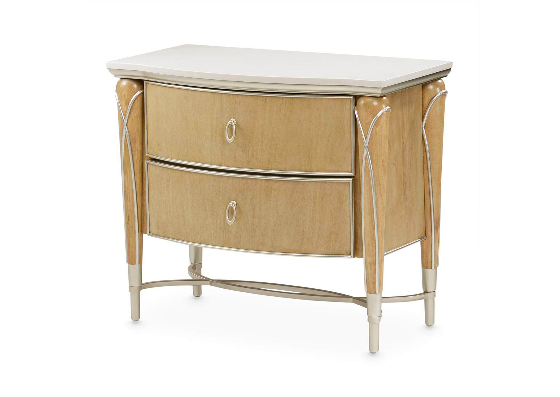 Villa Cherie Nightstand - Caramel image 1