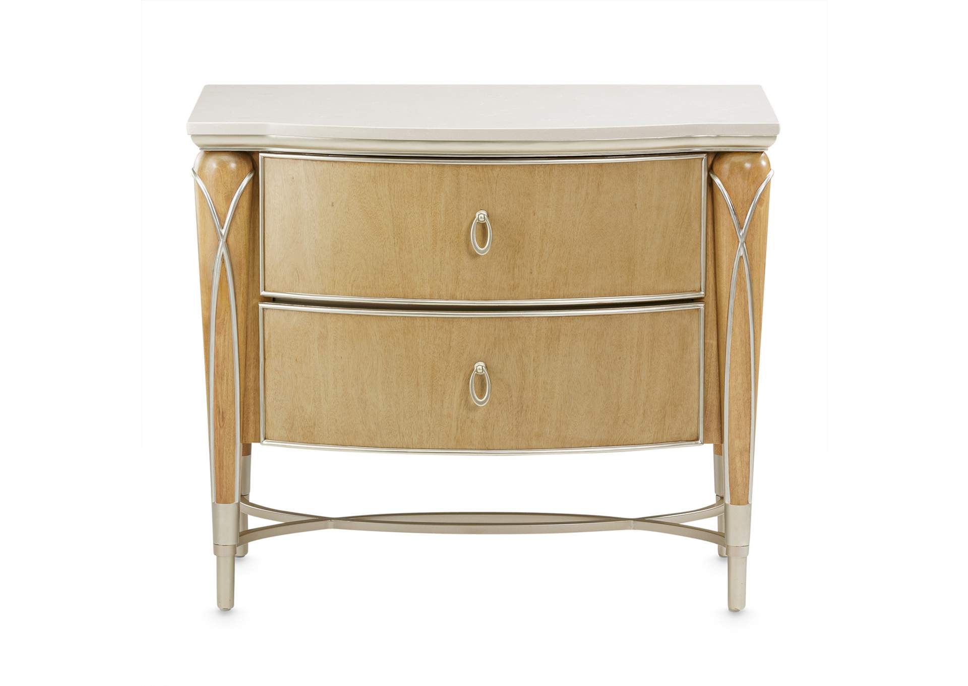 Villa Cherie Nightstand - Caramel image 21