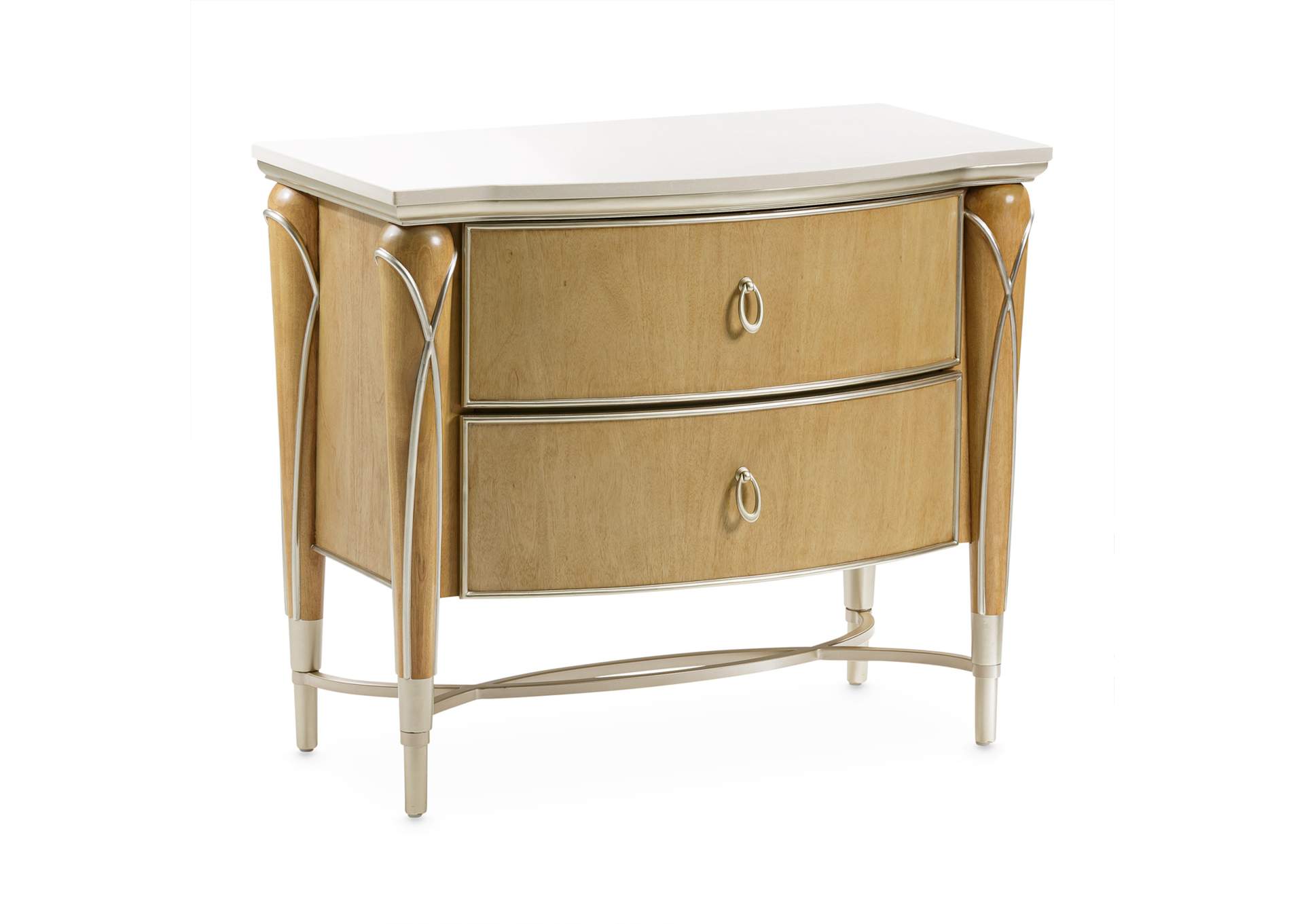 Villa Cherie Nightstand - Caramel image 20