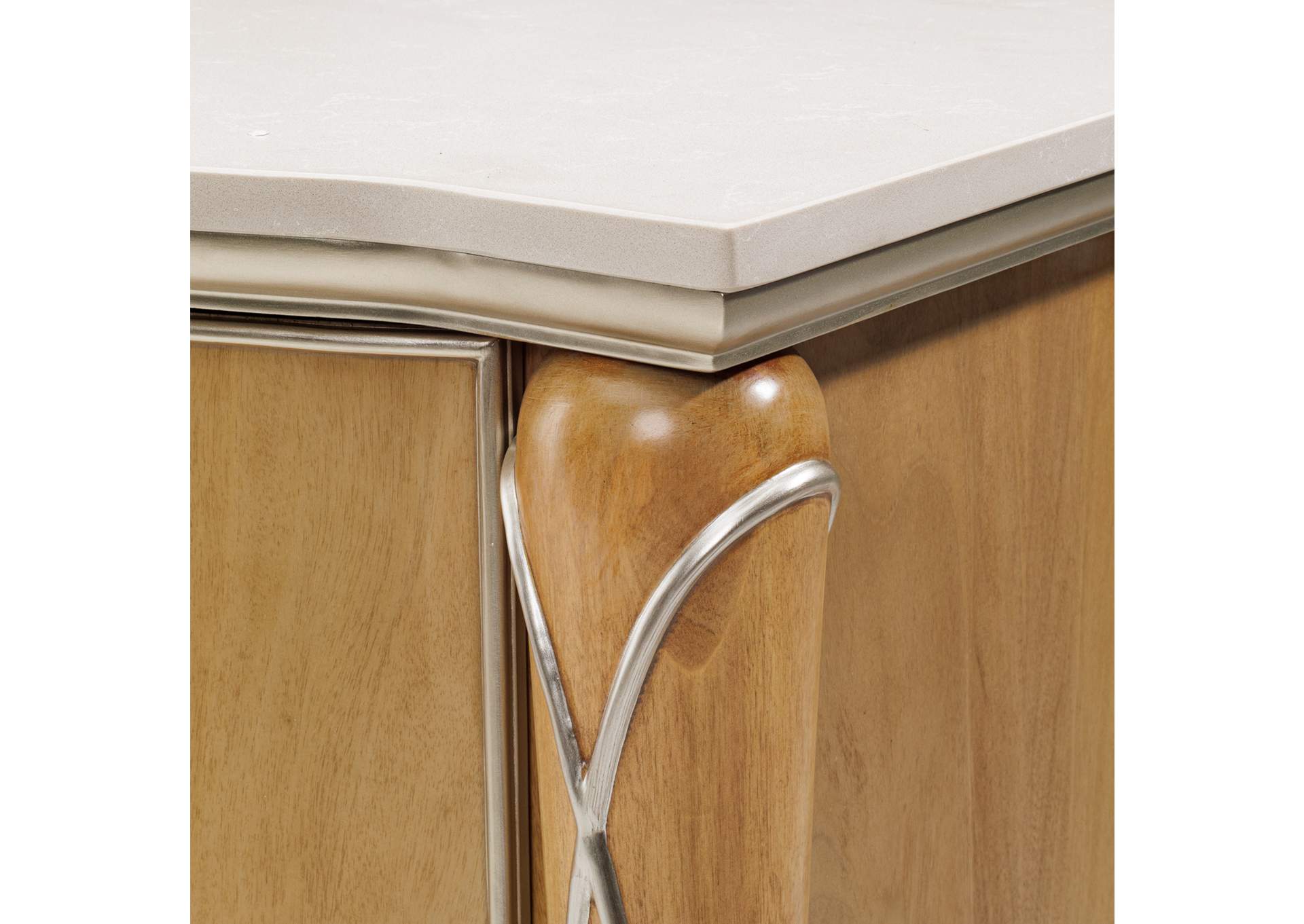Villa Cherie Nightstand - Caramel image 19