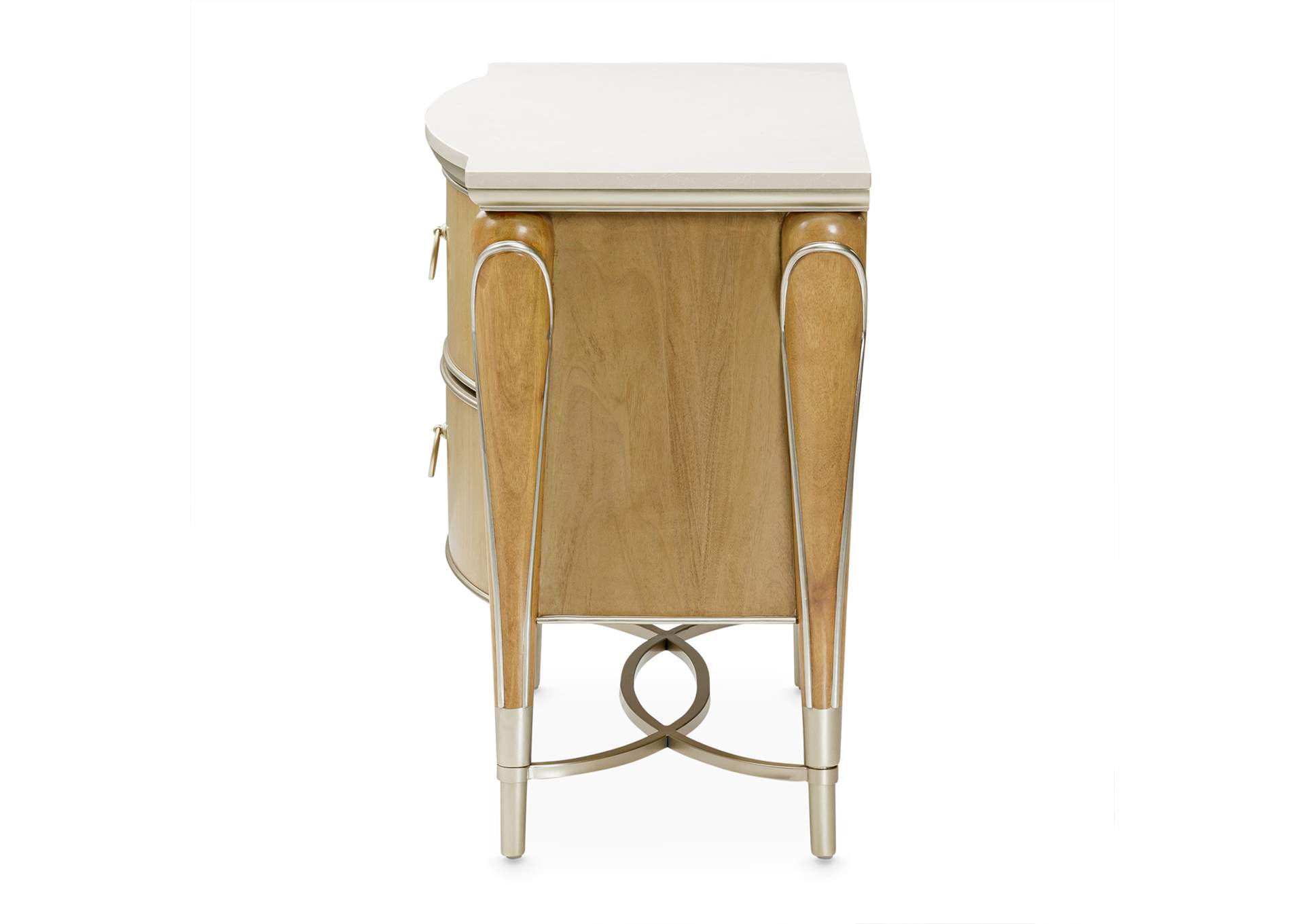 Villa Cherie Nightstand - Caramel image 13