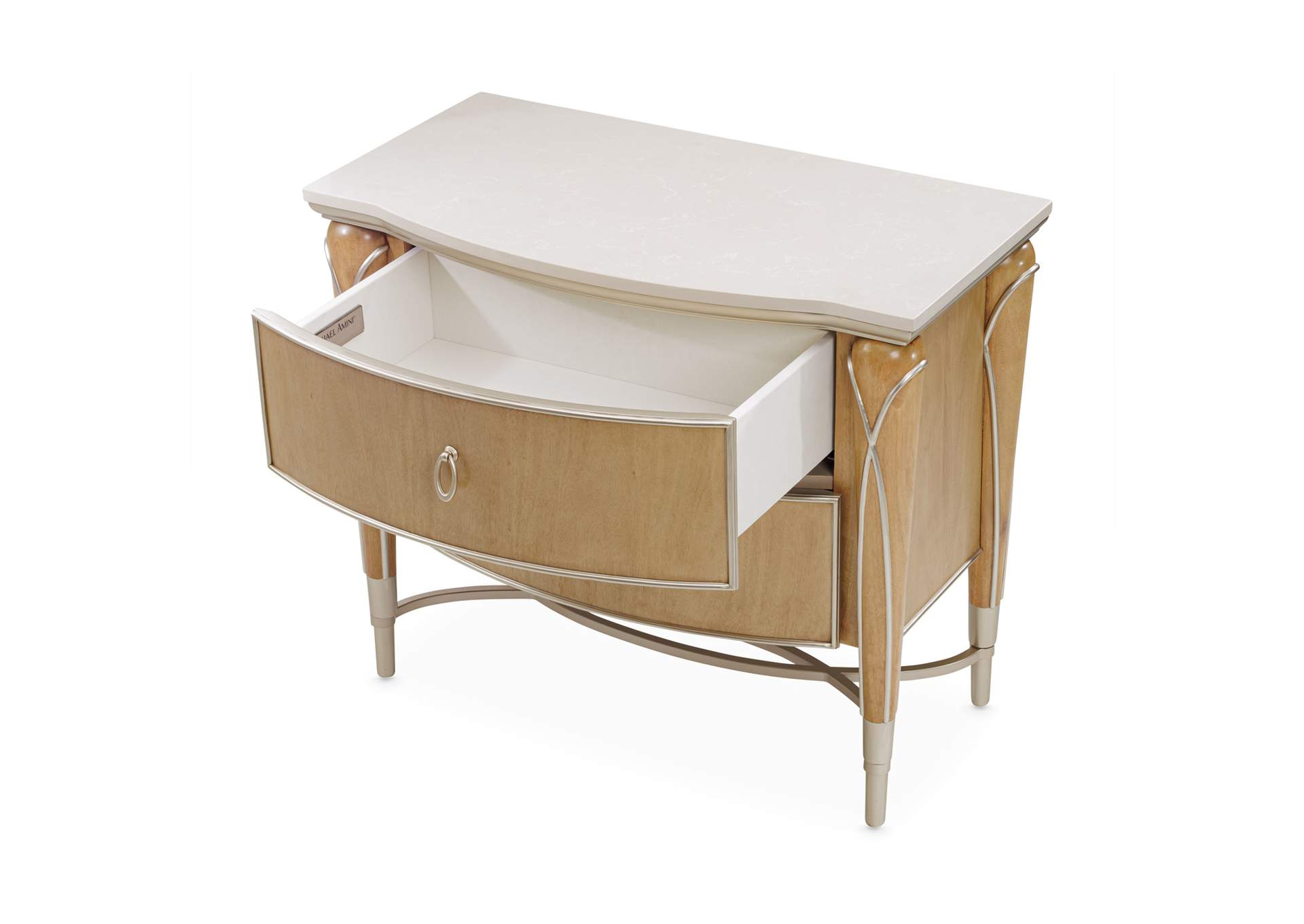 Villa Cherie Nightstand - Caramel image 12