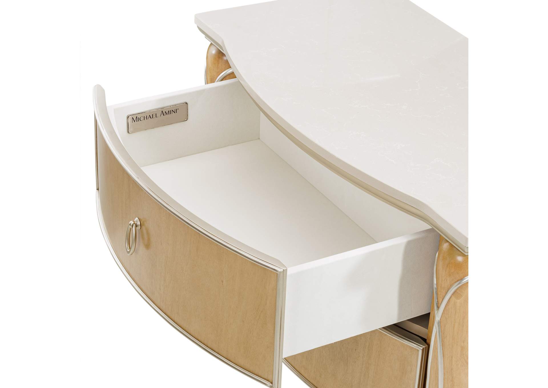 Villa Cherie Nightstand - Caramel image 7