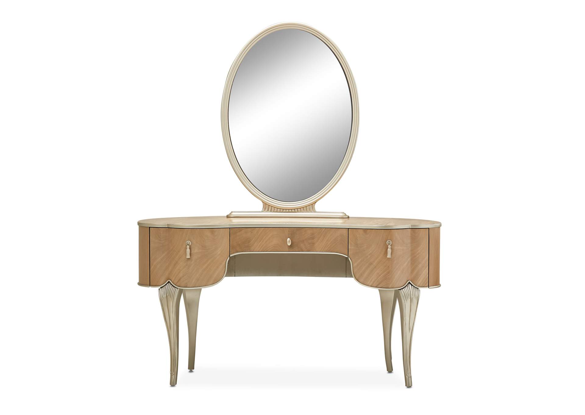 Villa Cherie Vanity Mirror - Chardonnay image 5