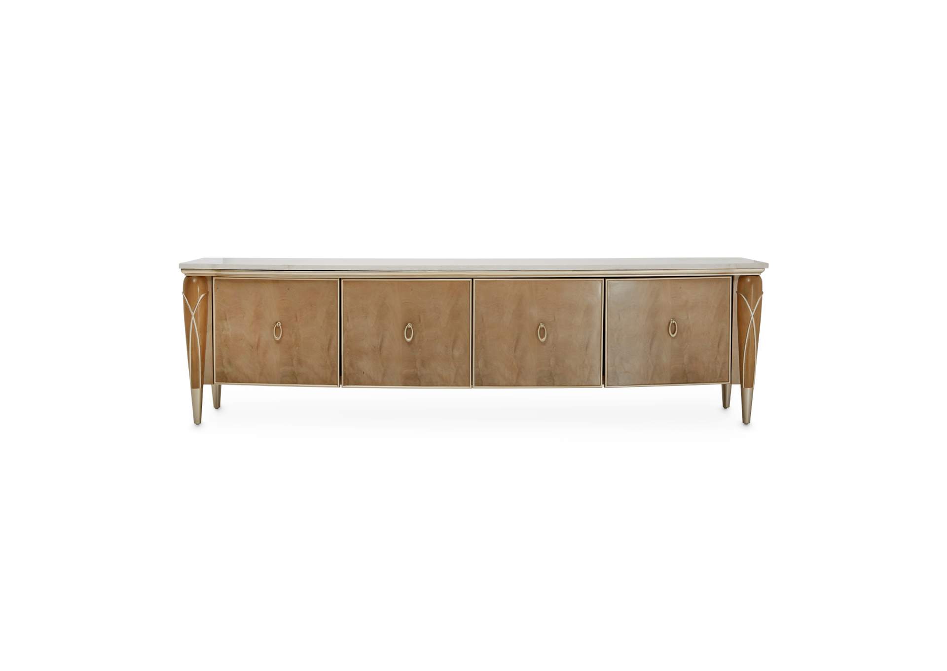 Villa Cherie Media Cabinet - Caramel image 3