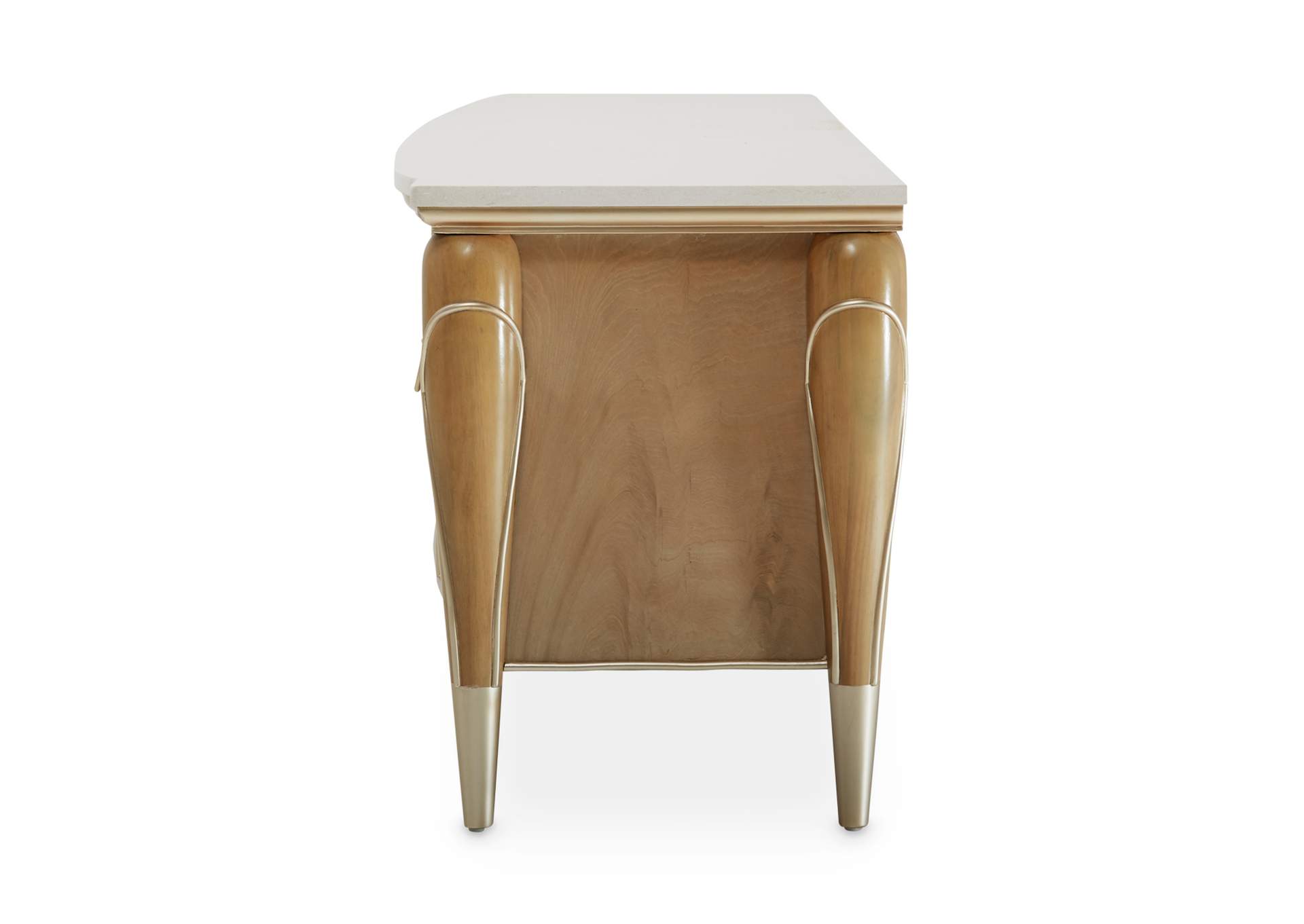 Villa Cherie Media Cabinet - Caramel image 4